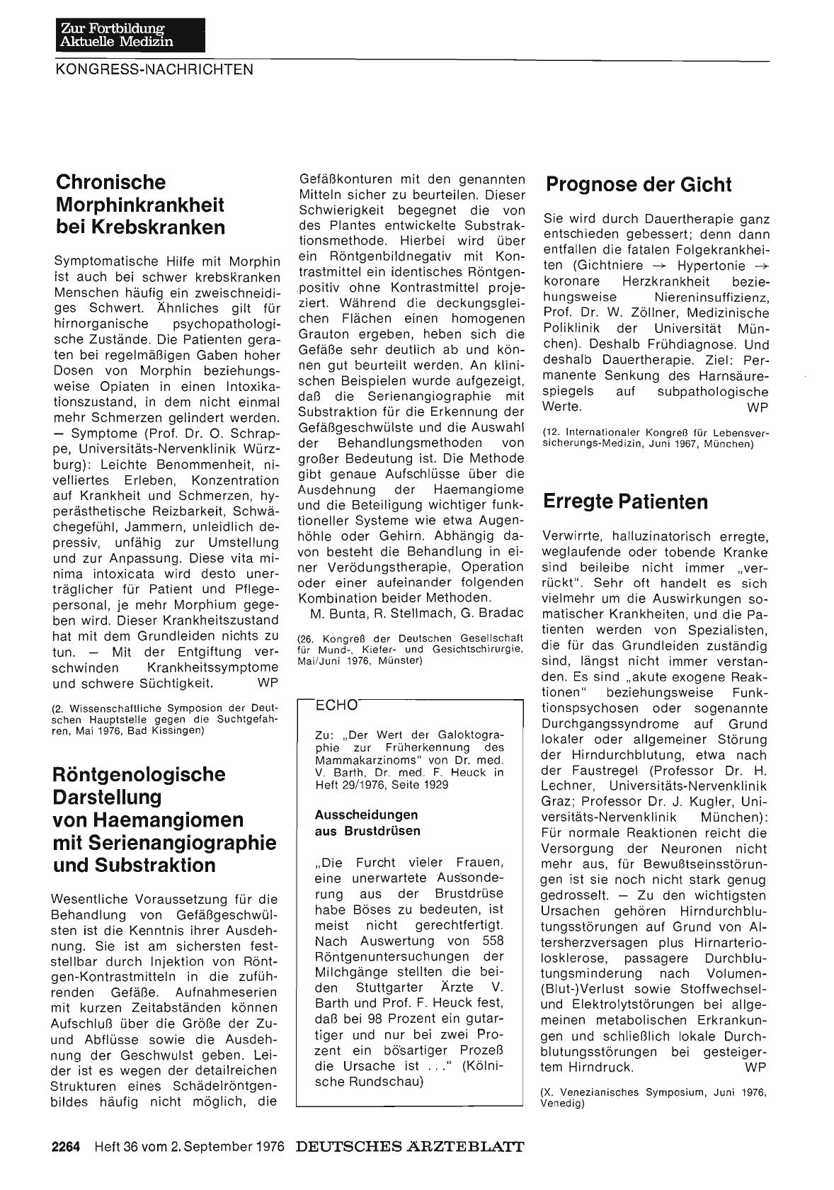 Vorschauseite 1: Prognose der Gicht