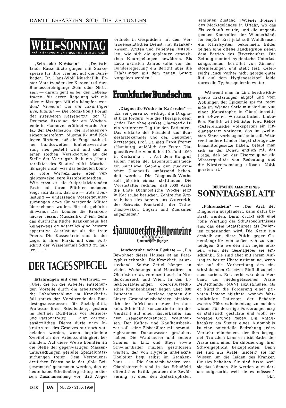 Vorschauseite 1: "Sein oder Nichtsein"