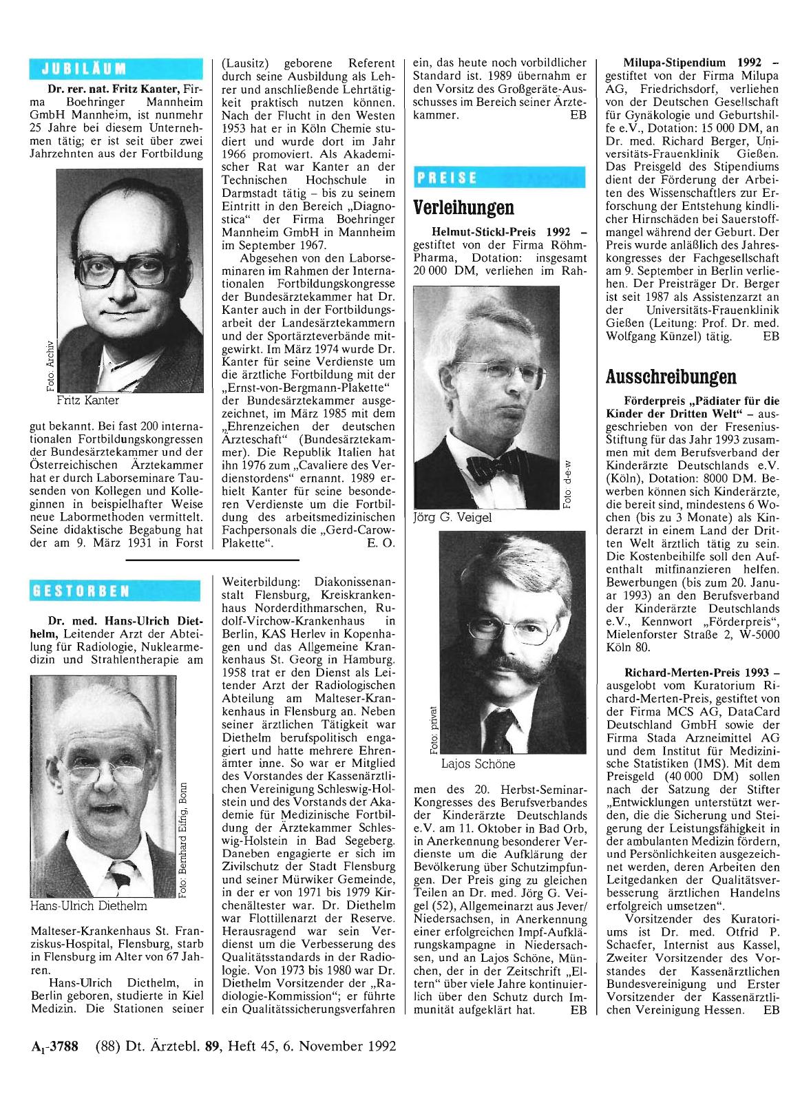 Vorschauseite 1: Jubiläum