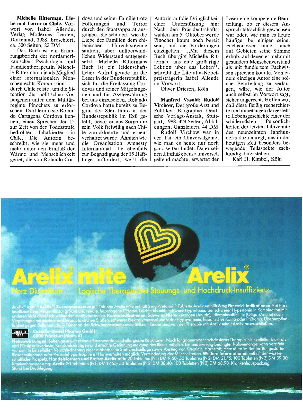 Vorschauseite 1: Michelle Ritterman, Liebe und Terror in Chil
