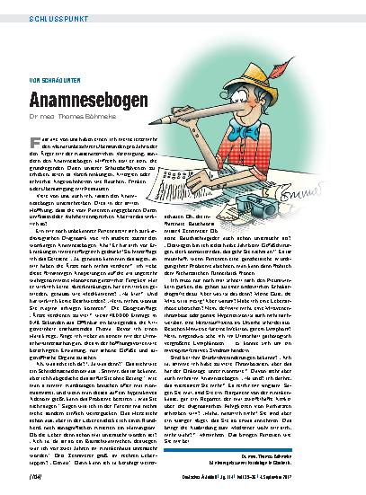 Vorschauseite 1: Von schräg unten: Anamnesebogen
