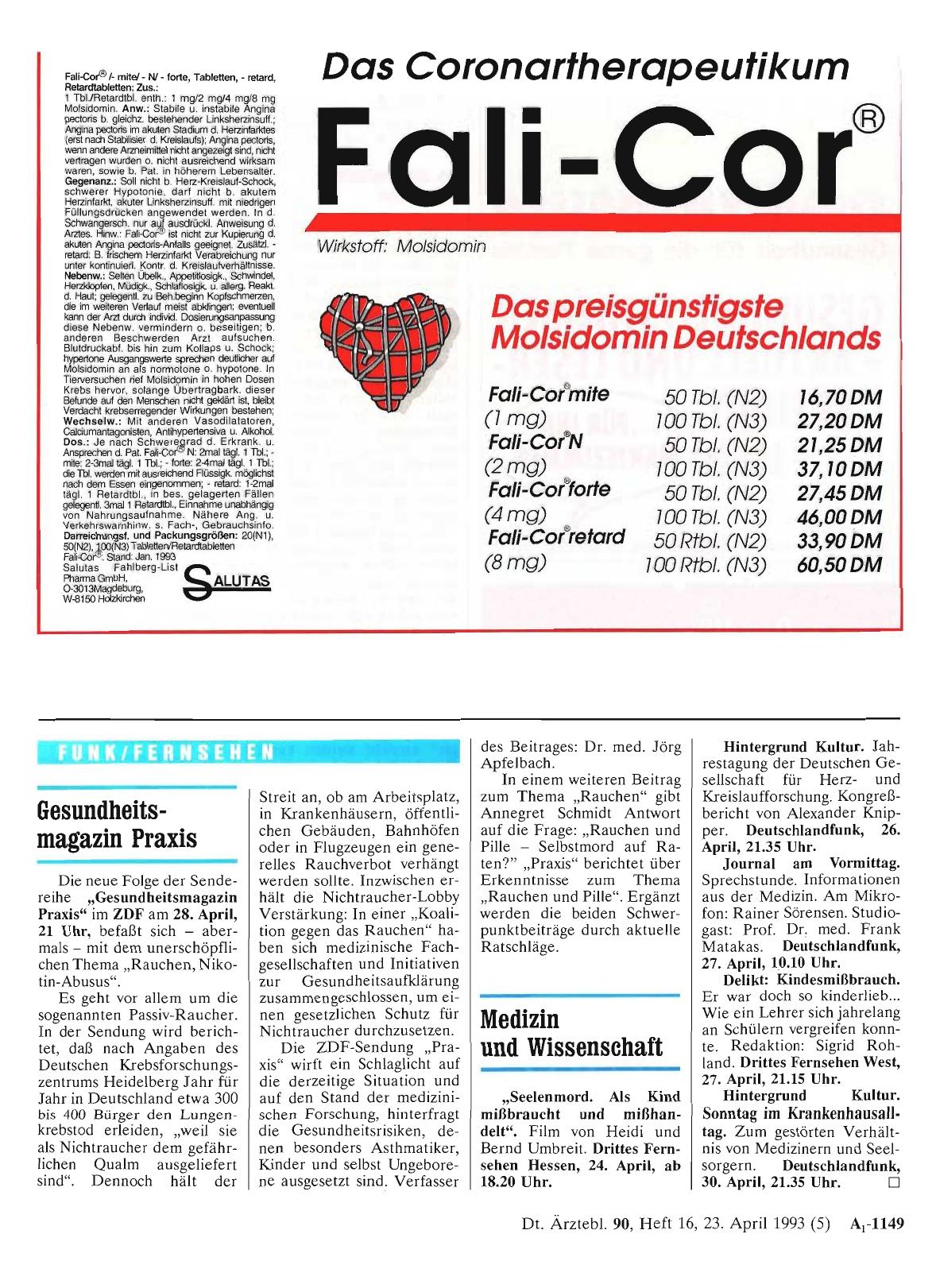 Vorschauseite 1: Gesundheitsmagazin Praxis