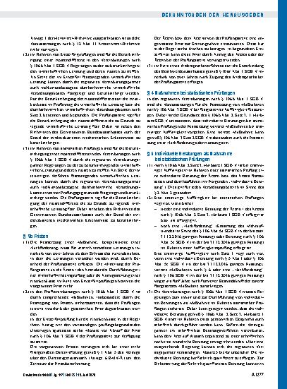 Vorschauseite 3: Rahmenvorgaben nach § 106b Abs. 2 SGB V für die Wirtschaftlichkeitsprüfung ärztlich verordneter Leistungen vereinbart zwischen dem Spitzenverband Bund der Krankenkassen (GKV-Spitz…