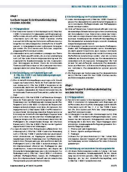 Vorschauseite 5: Rahmenvorgaben nach § 106b Abs. 2 SGB V für die Wirtschaftlichkeitsprüfung ärztlich verordneter Leistungen vereinbart zwischen dem Spitzenverband Bund der Krankenkassen (GKV-Spitz…