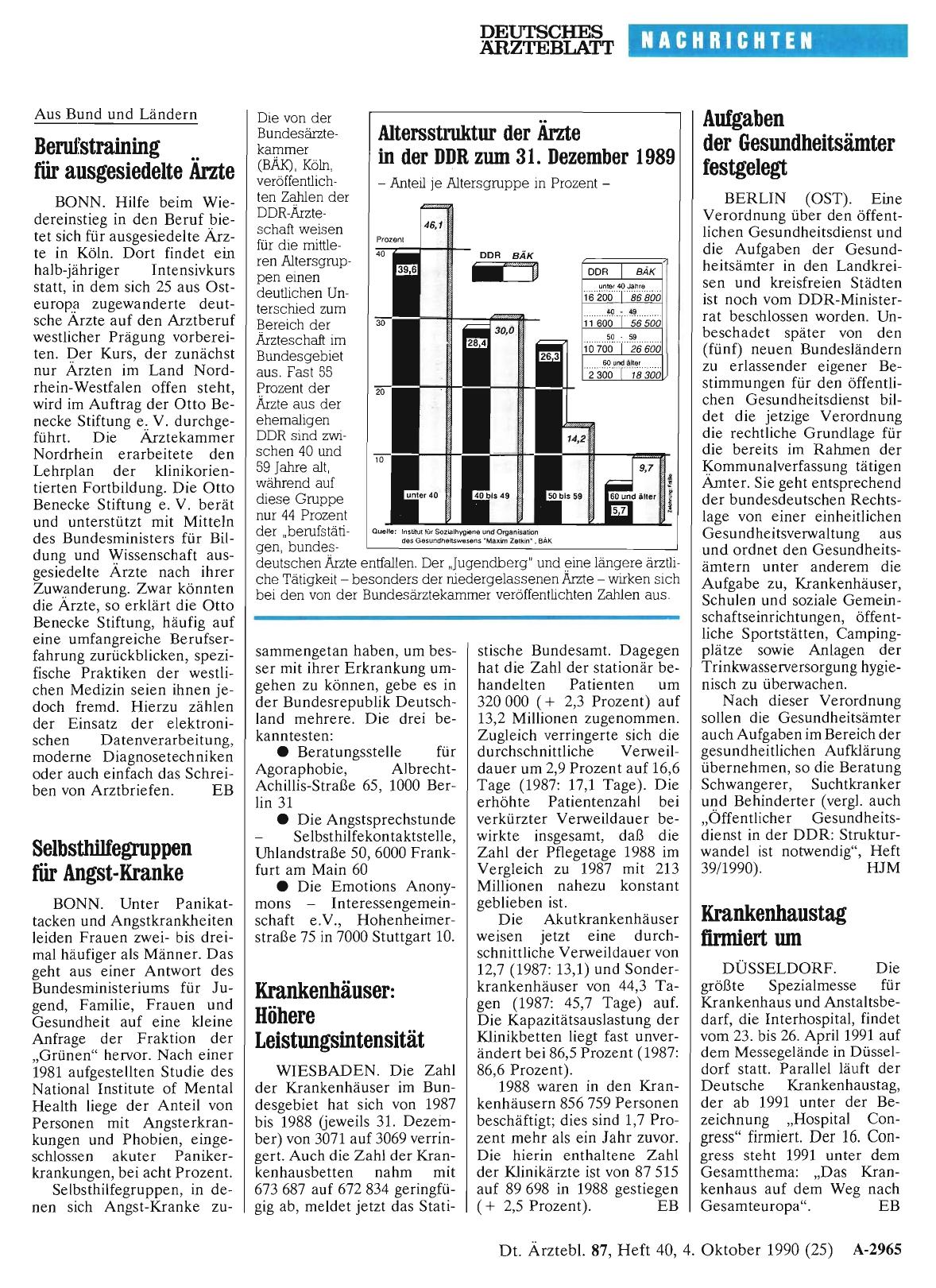 Vorschauseite 1: Aufgaben der Gesundheitsämter festgelegt
