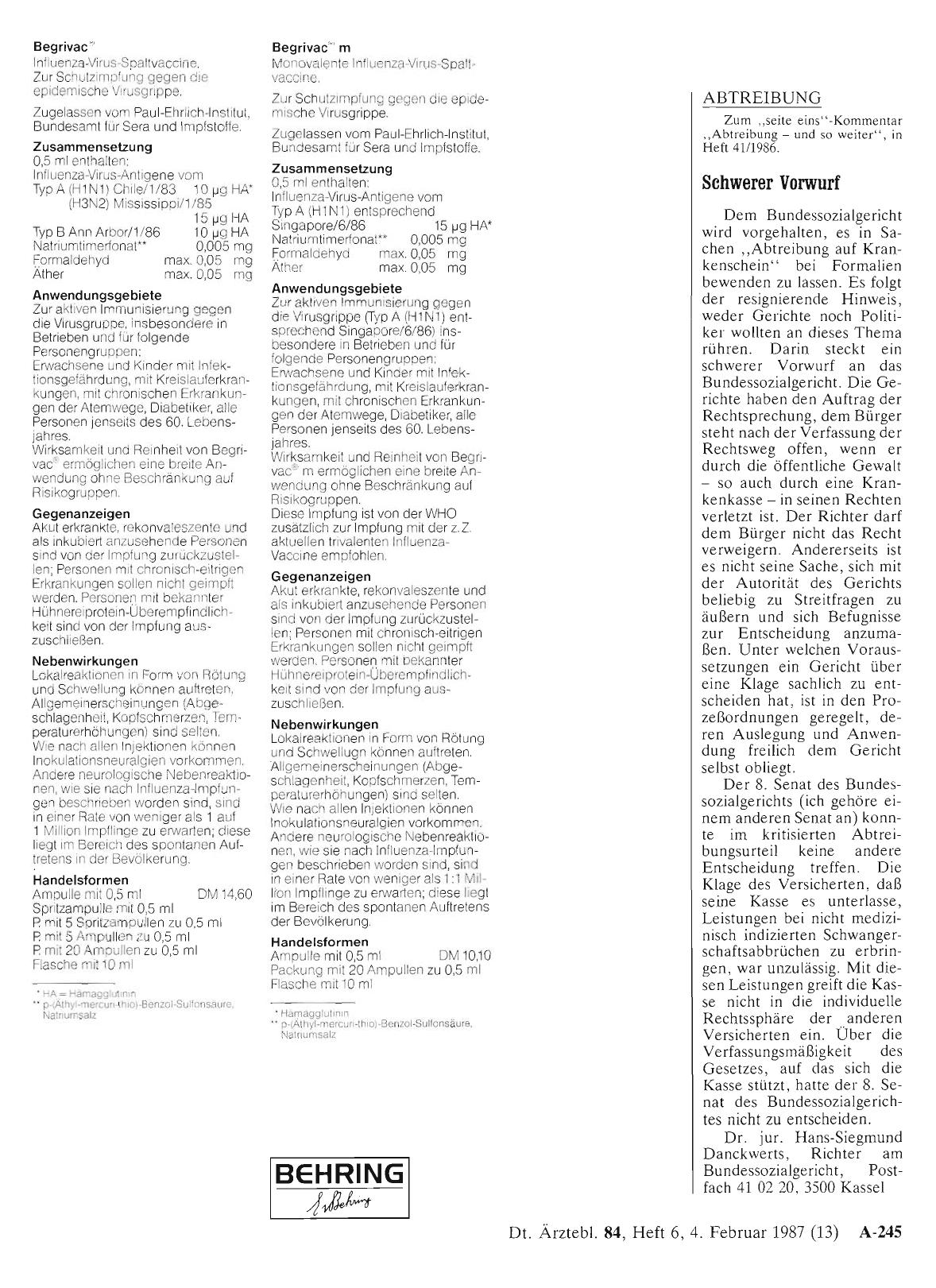 Vorschauseite 1: ABTREIBUNG: Schwerer Vorwurf