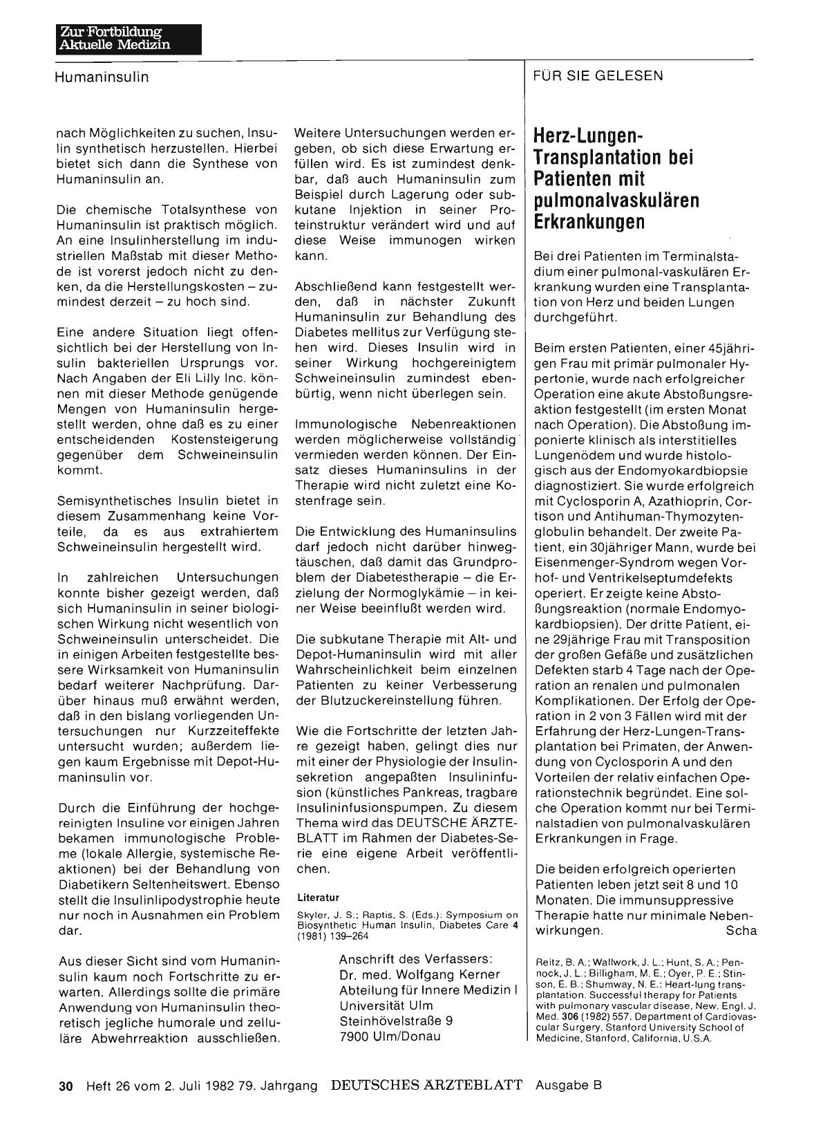 Vorschauseite 1: Herz-Lungen-Transplantation bei Patienten mit pulmonalvaskulären Erkrankungen