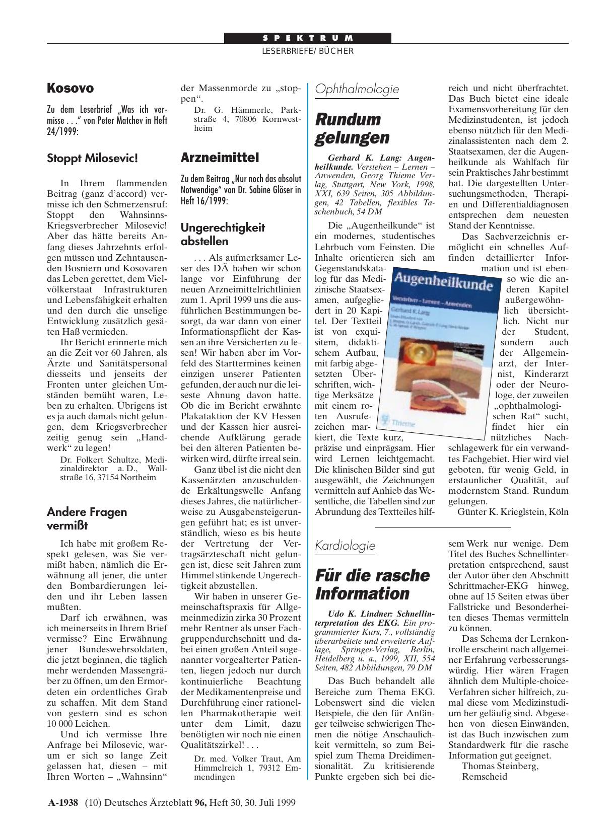 Vorschauseite 1: Arzneimittel: Ungerechtigkeit abstellen