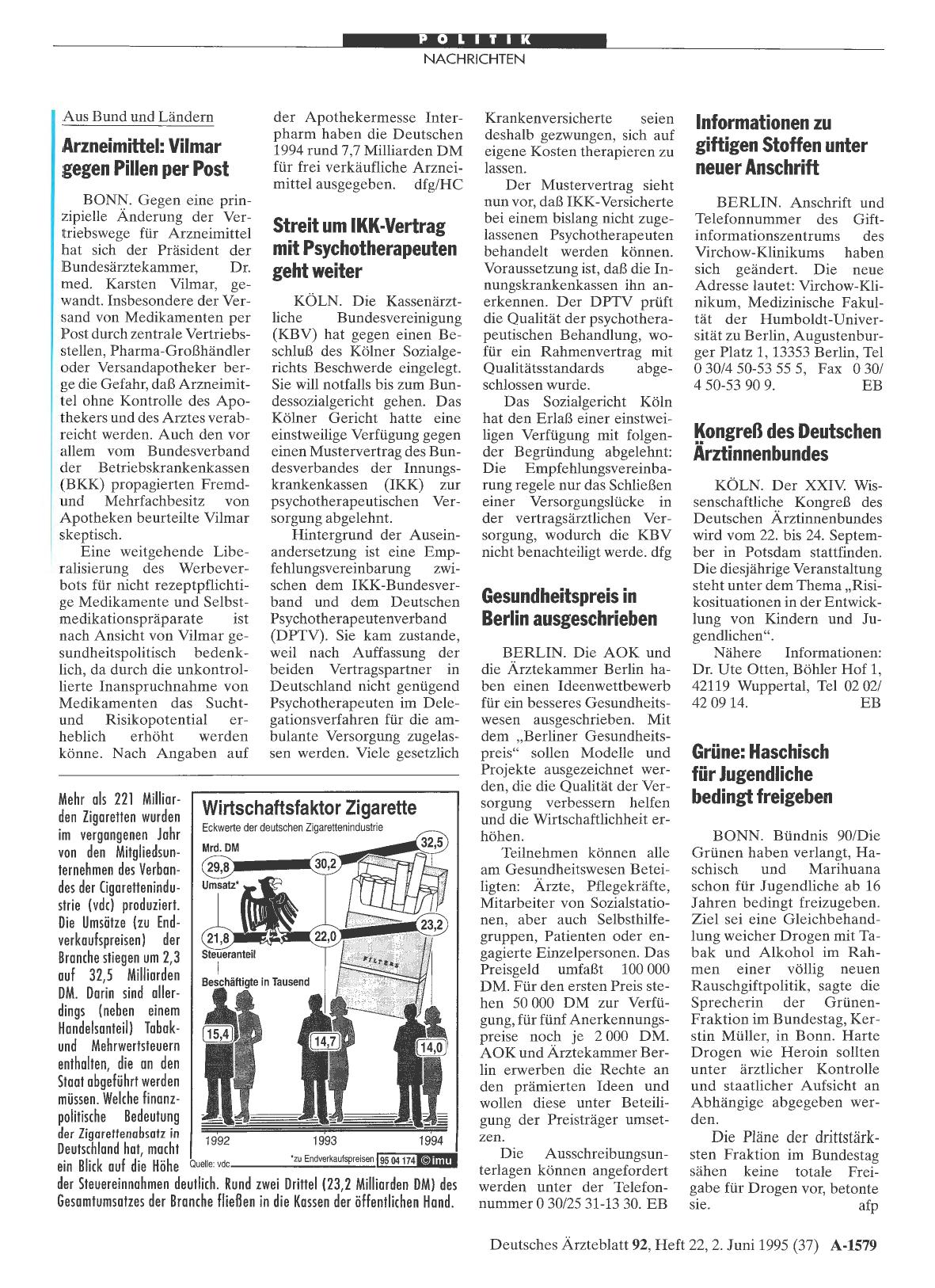 Vorschauseite 1: Wirtschaftsfaktor Zigarette