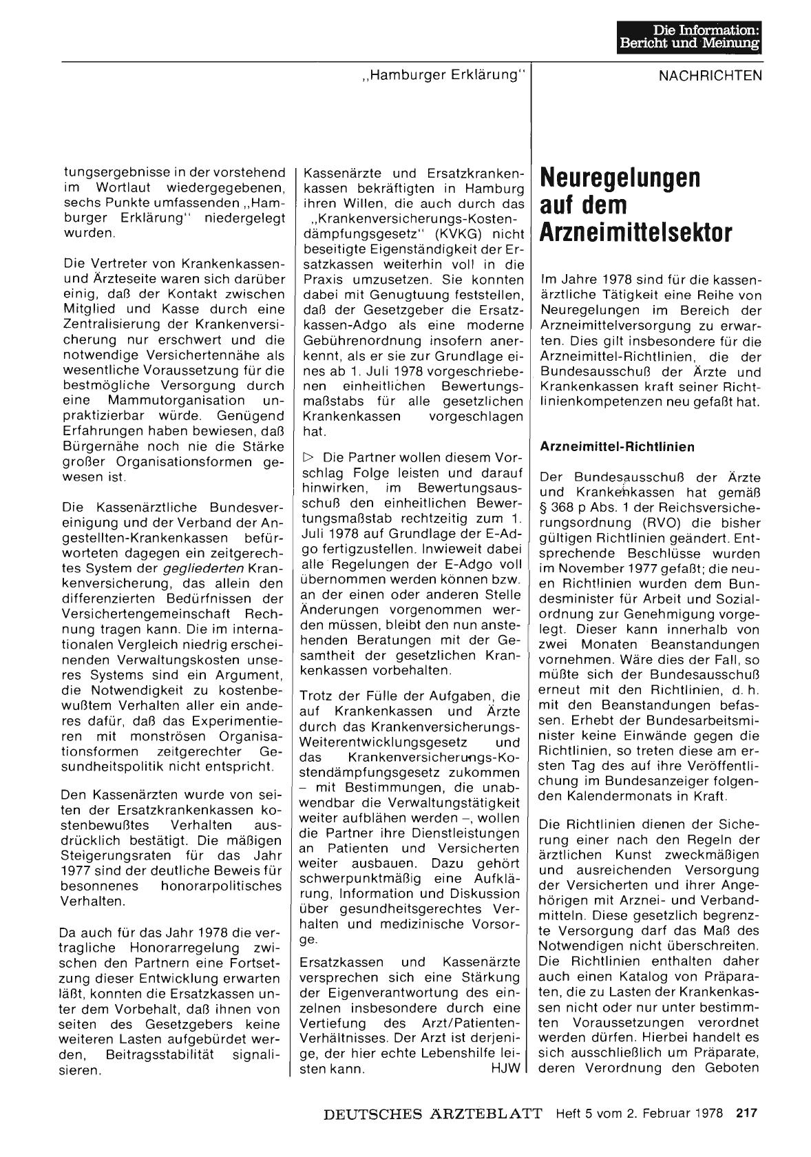 Vorschauseite 1: Neuregelungen auf dem Arzneimittelsektor