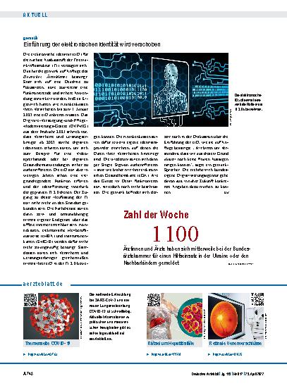Vorschauseite 1: aerzteblatt. de