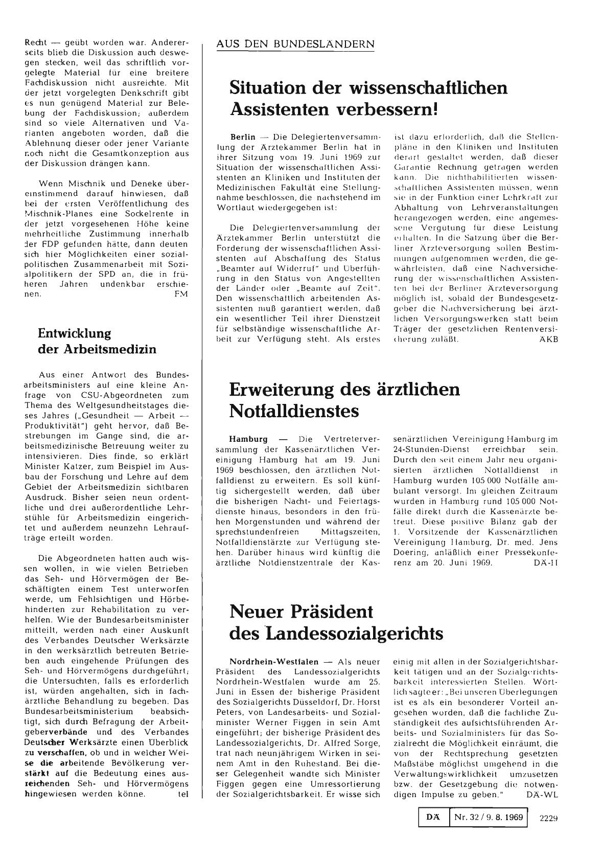 Vorschauseite 1: Neuer Präsident des Landessozialgerichts