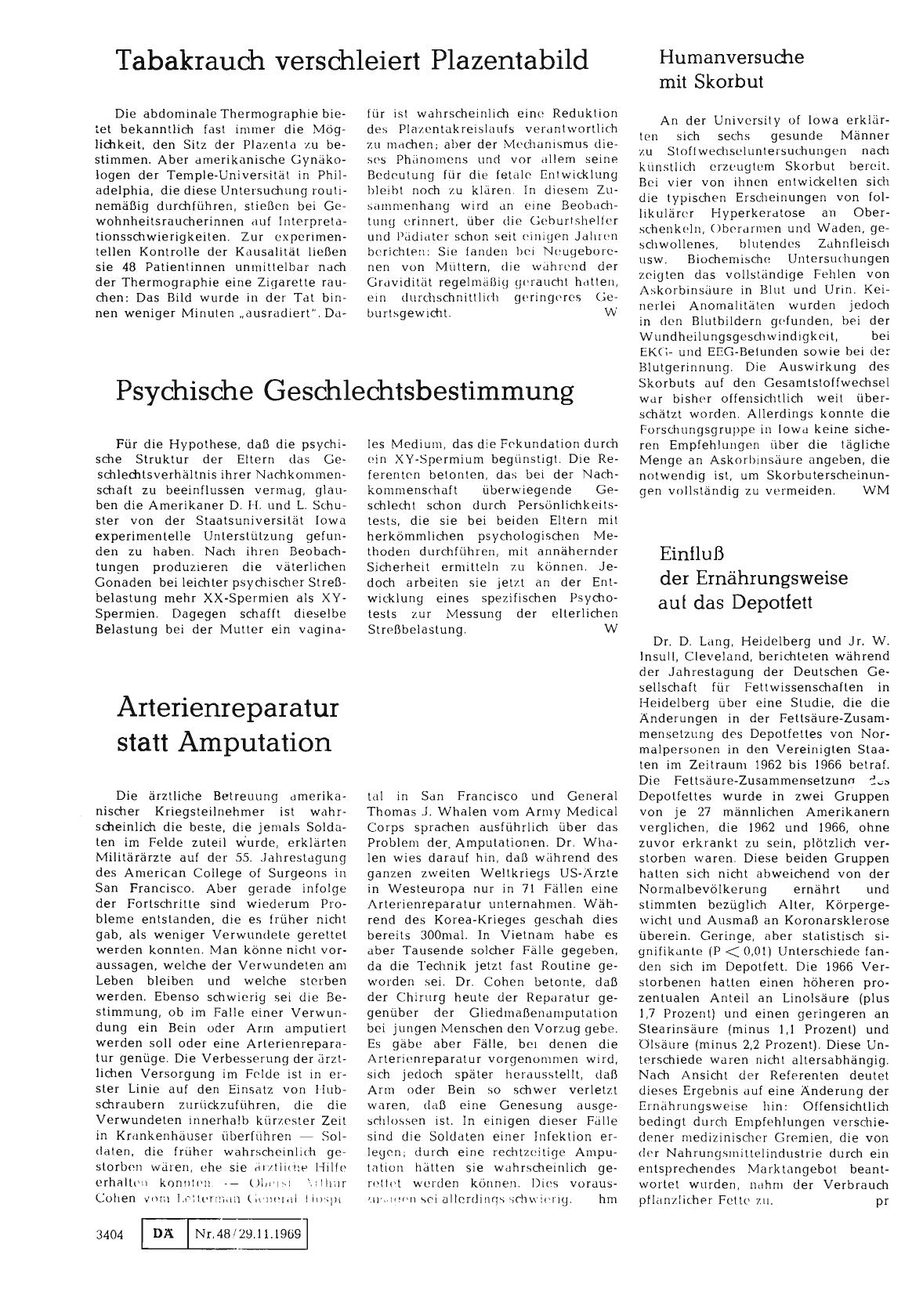 Vorschauseite 1: Tabakrauch verschleiert Plazentabild