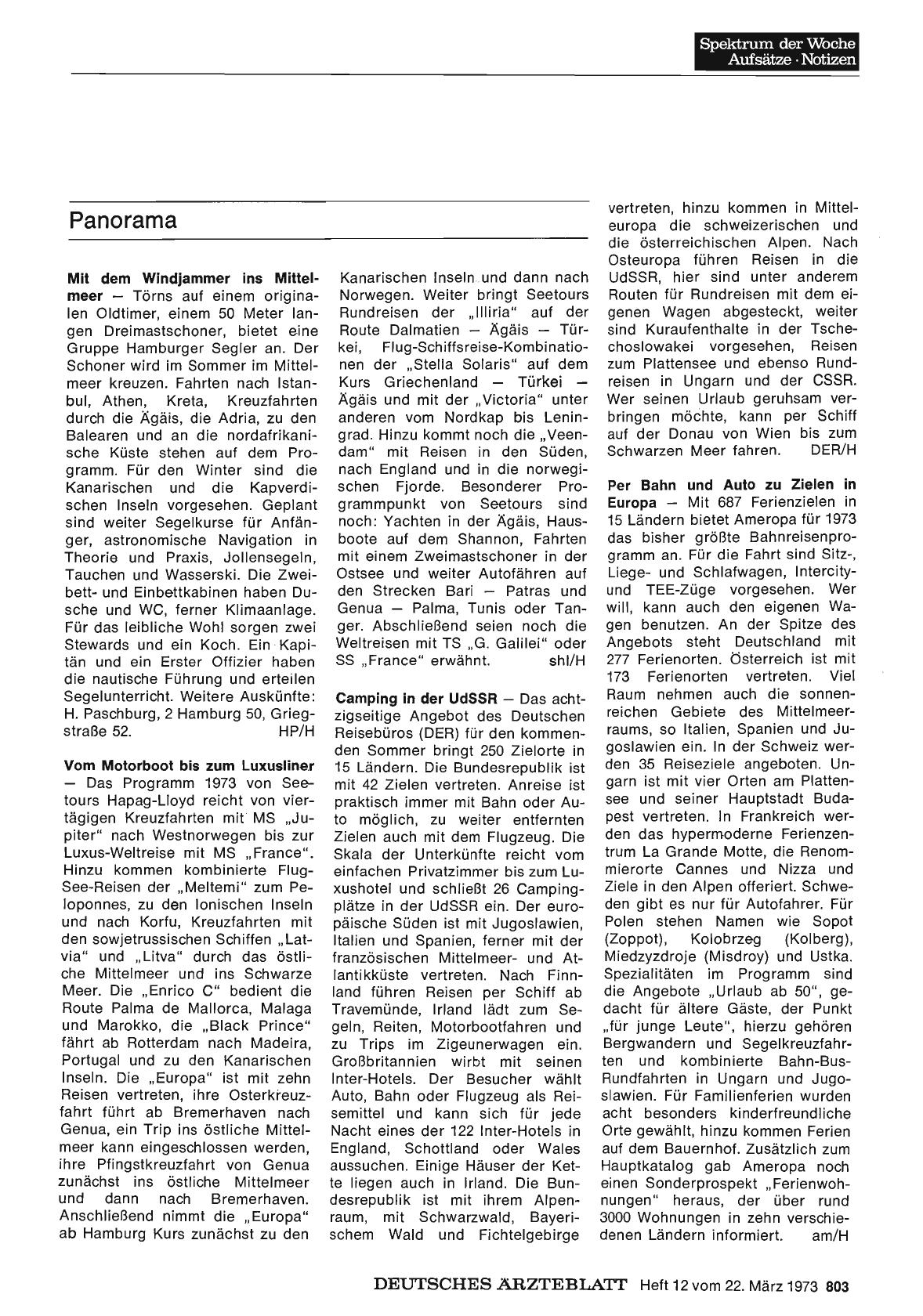 Vorschauseite 1: Panorama