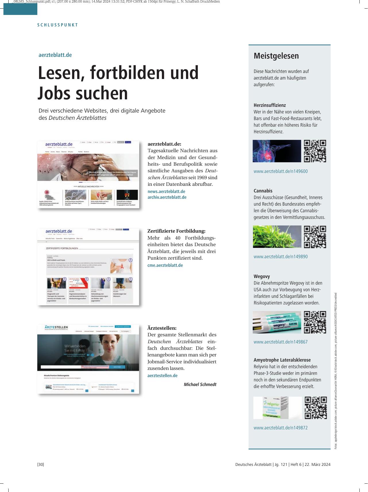 Vorschauseite 1: Meistgelesen