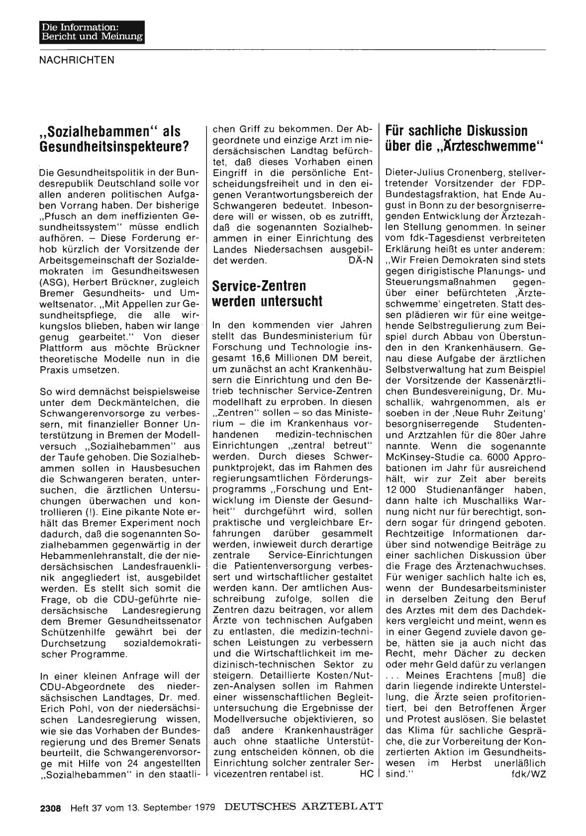 Vorschauseite 1: „Sozialhebammen“ als Gesundheitsinspekteure?