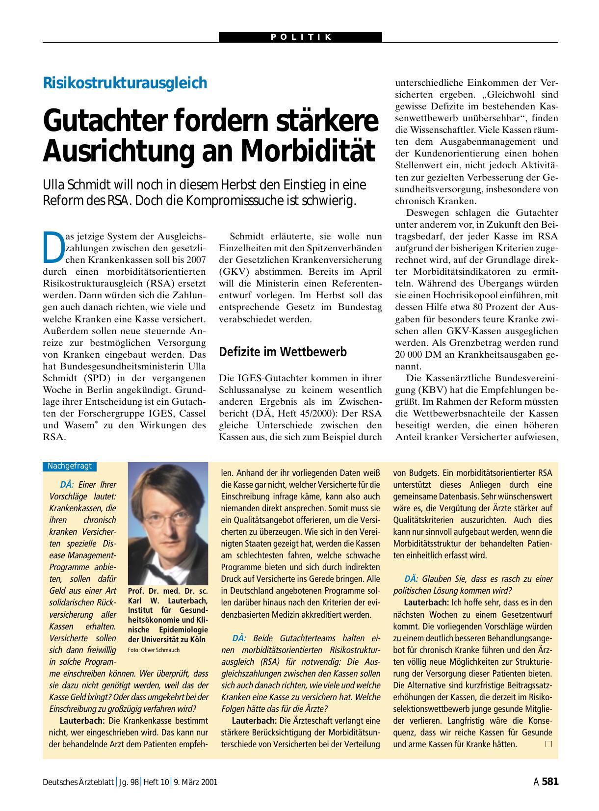 Vorschauseite 1: Nachgefragt