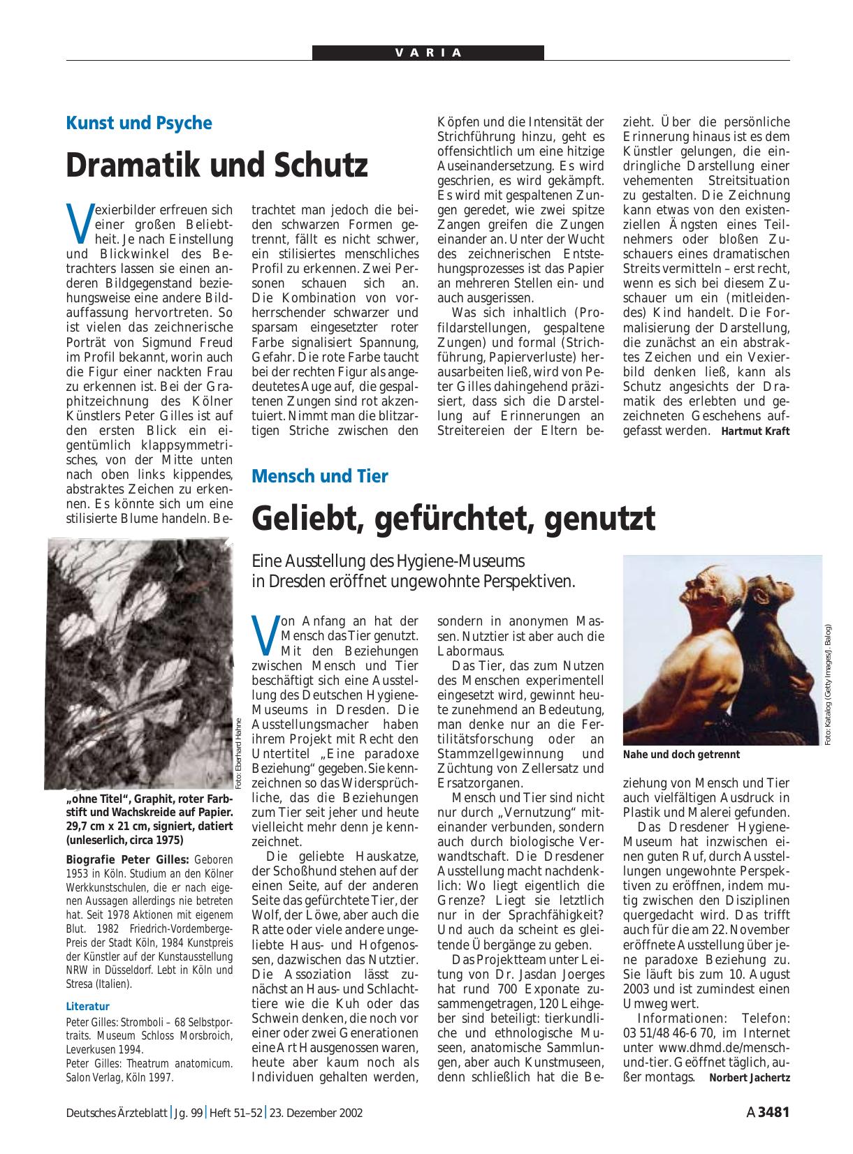 Vorschauseite 1: Mensch und Tier: Geliebt, gefürchtet, genutzt