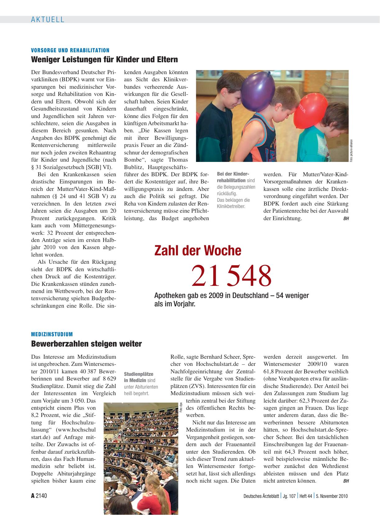 Vorschauseite 1: Zahl der Woche 21 548