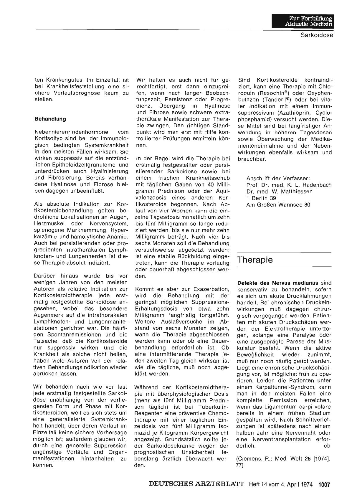Vorschauseite 1: Therapie