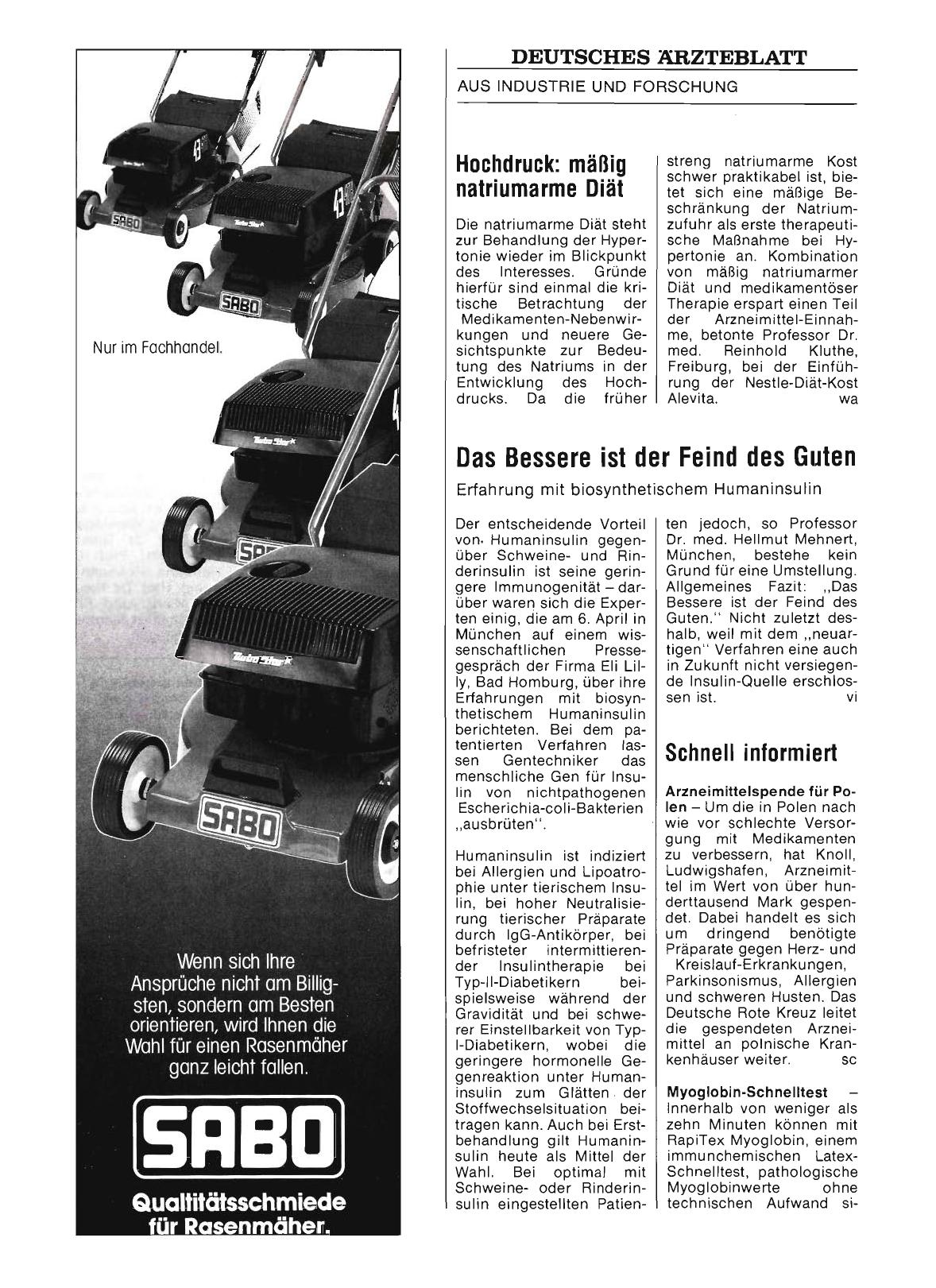 Vorschauseite 1: Hochdruck: mäßig natriumarme Diät
