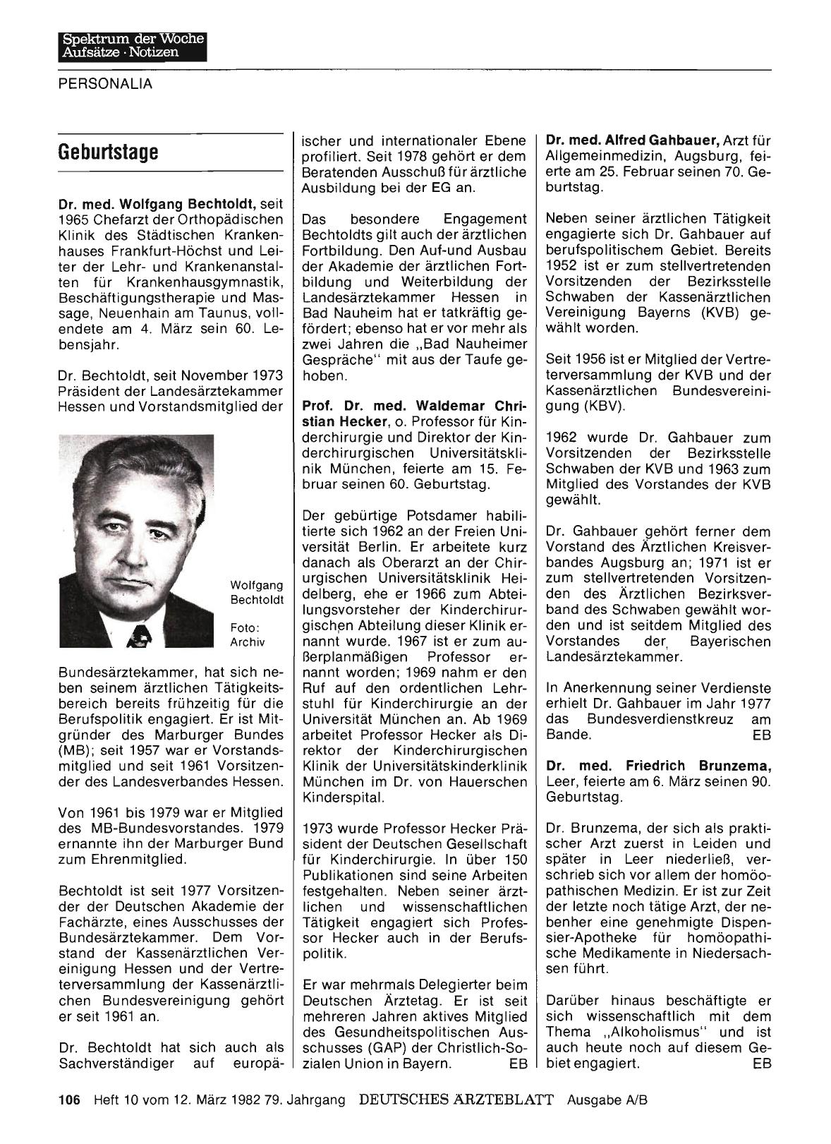Vorschauseite 1: Geburtstage