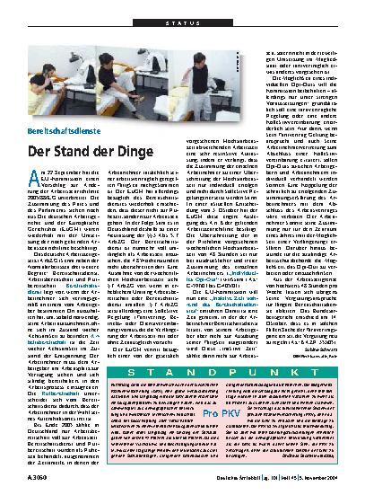 Vorschauseite 1: Standpunkt: Pro PKV