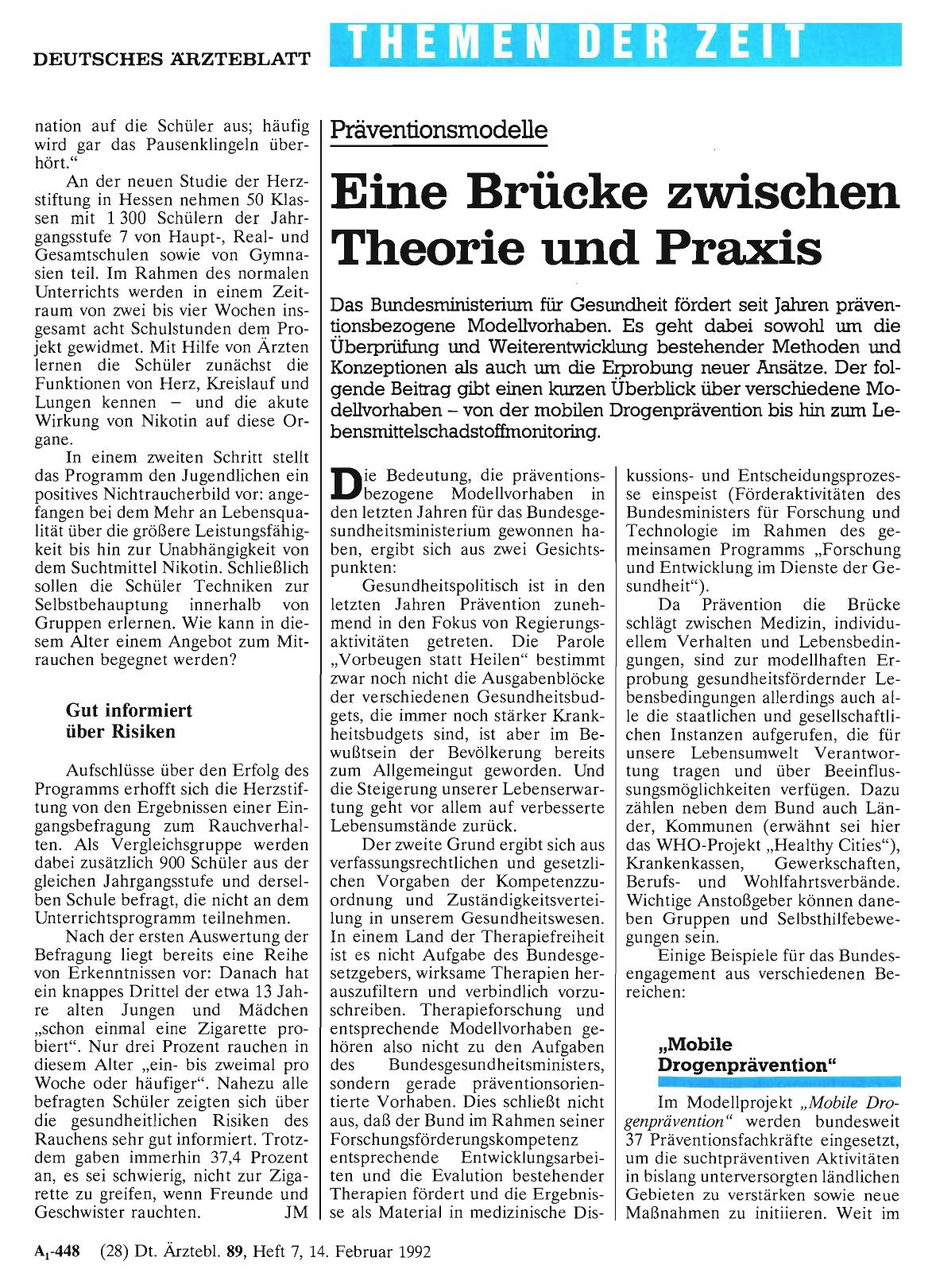 Vorschauseite 1: Präventionsmodelle: Eine Brücke zwischen Theorie und Praxis