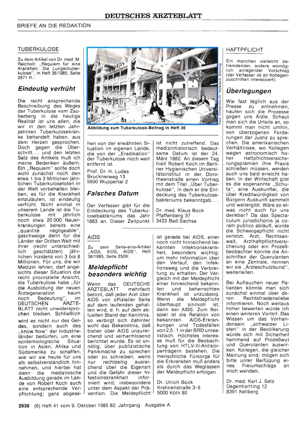 Vorschauseite 1: HAFTPFLICHT: Überlegungen
