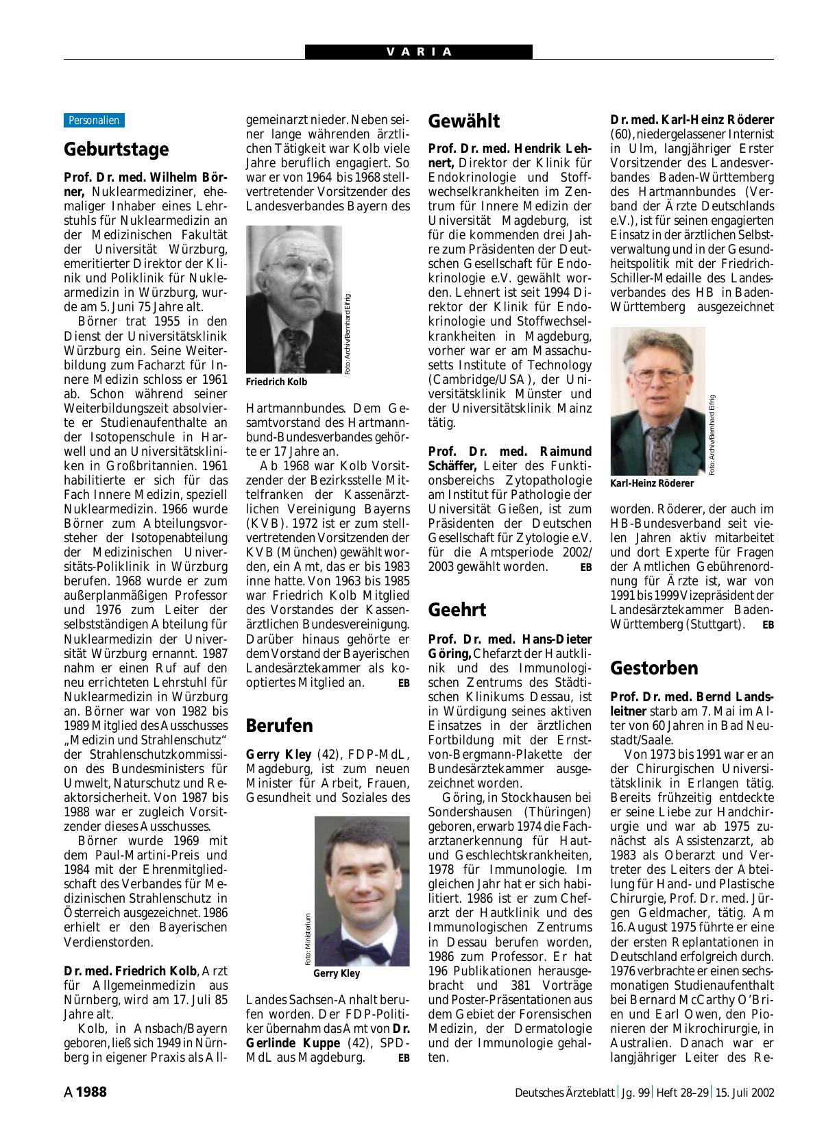 Vorschauseite 1: Gewählt