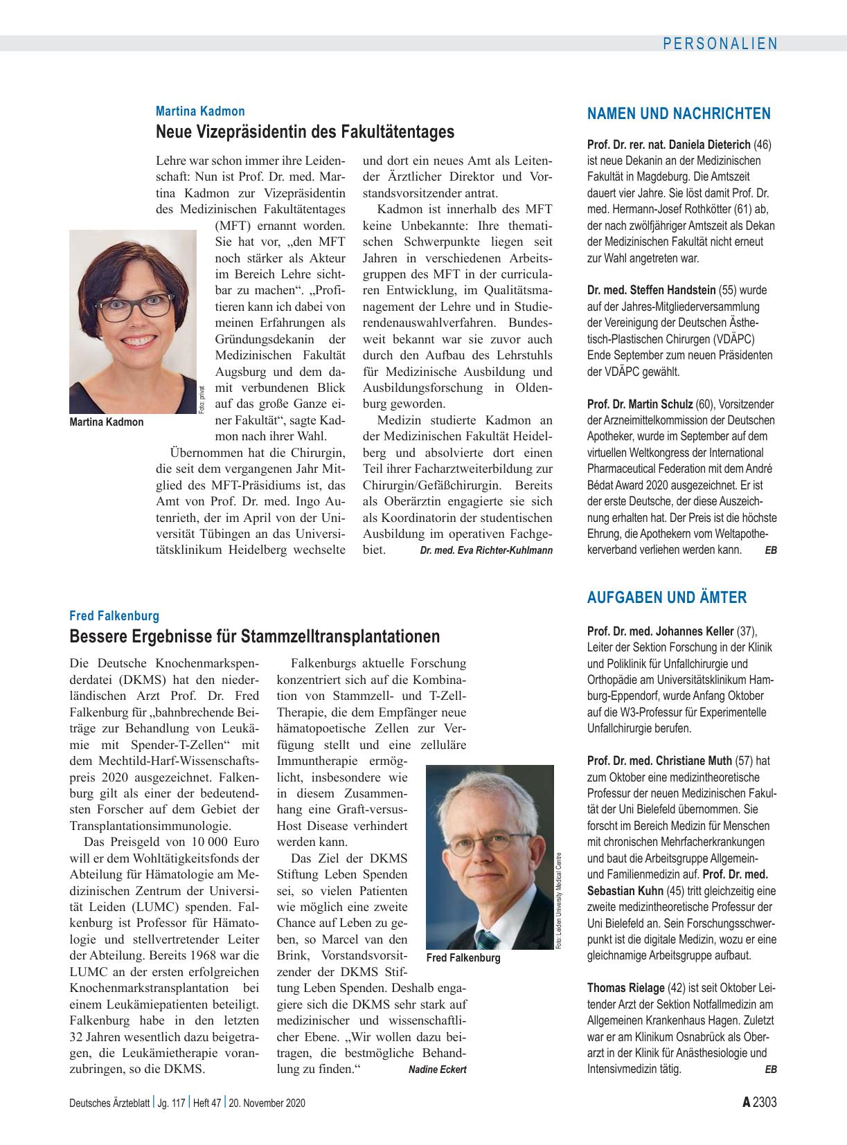 Vorschauseite 1: Aufgaben und Ämter