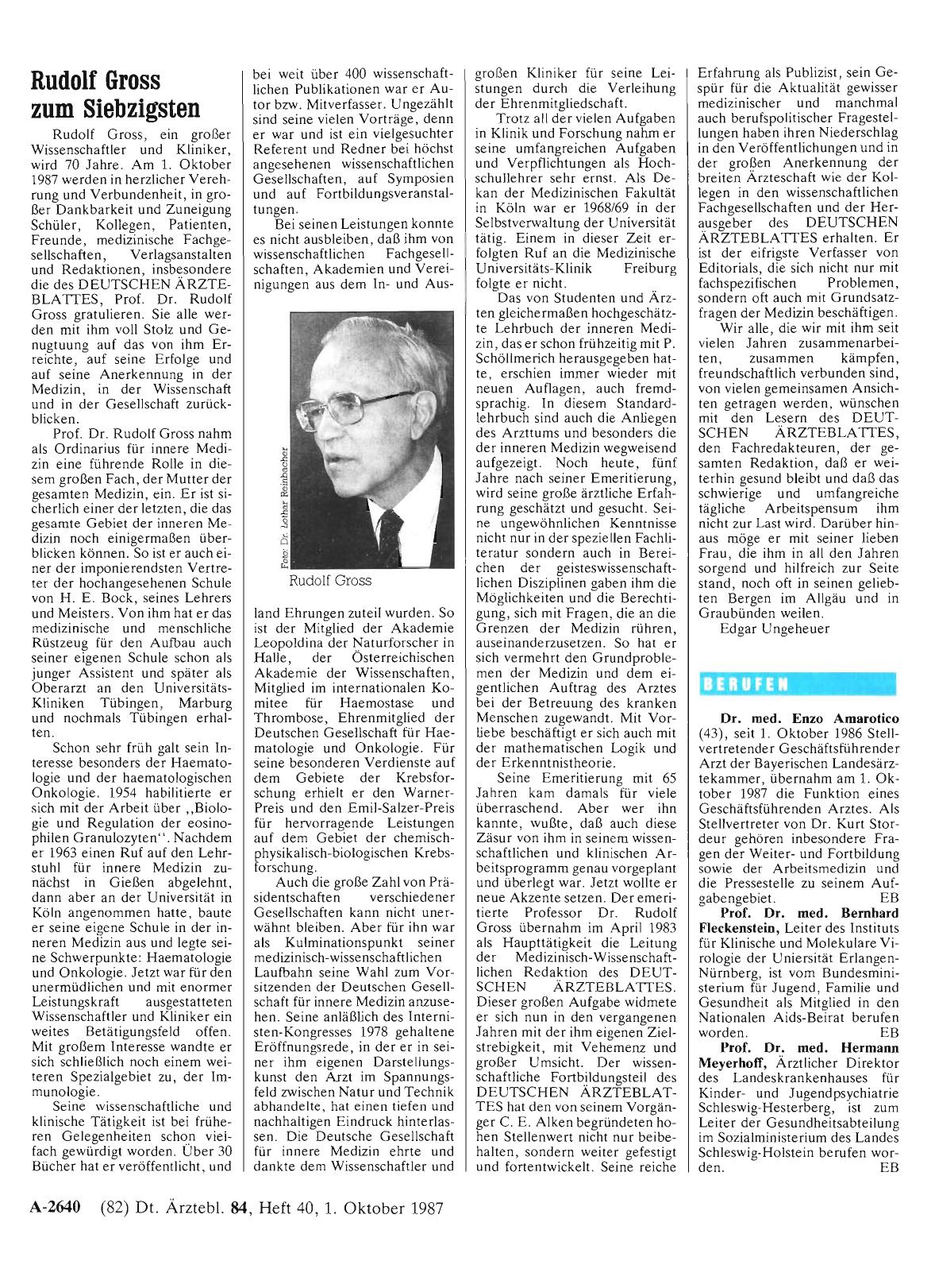 Vorschauseite 1: Berufen
