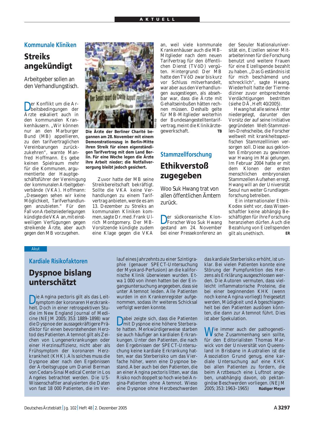 Vorschauseite 1: Kardiale Risikofaktoren: Dyspnoe bislang unterschätzt
