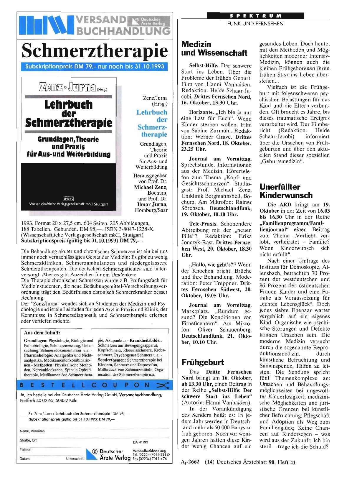 Vorschauseite 1: Medizin und Wissenschaft