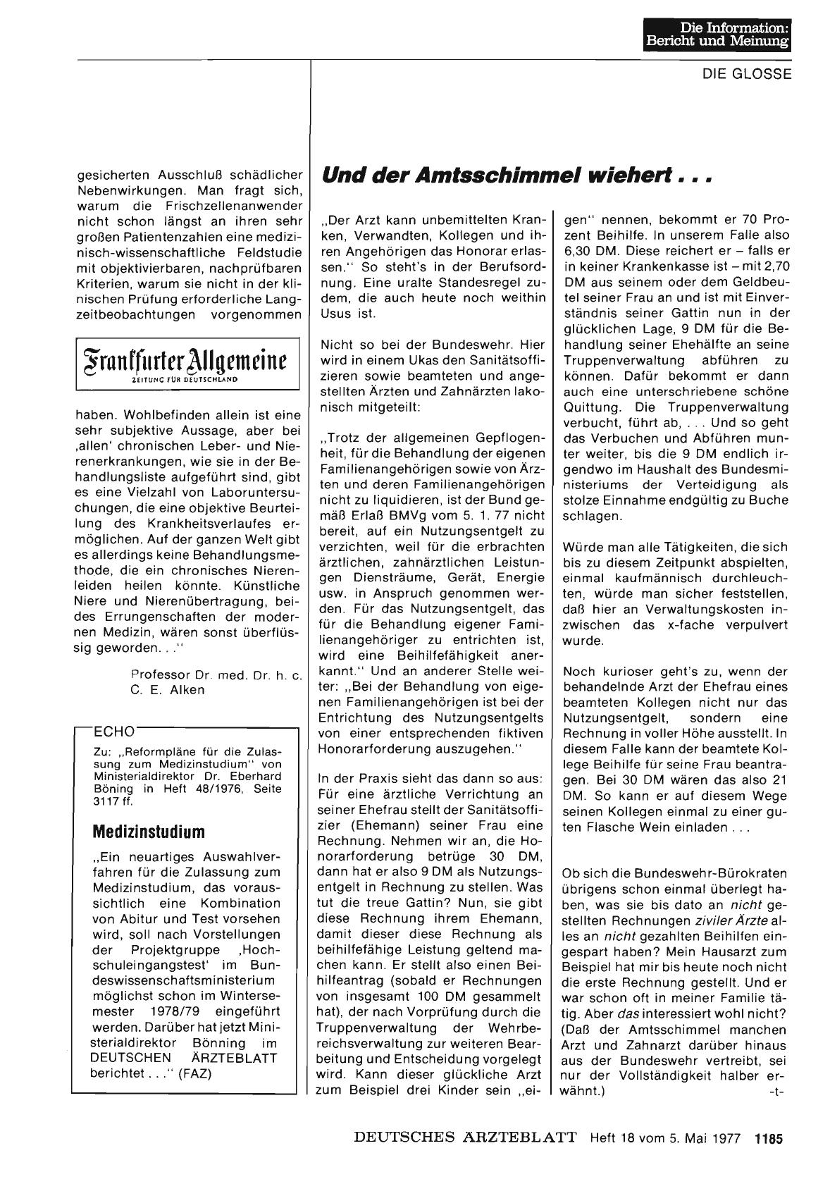 Vorschauseite 1: Medizinstudium