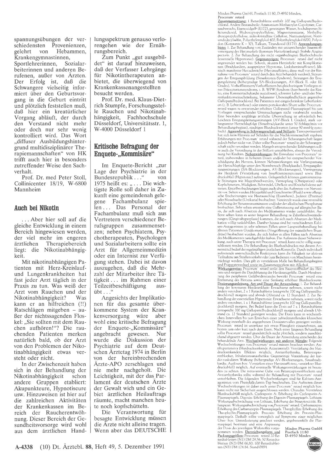 Vorschauseite 1: SUCHT: Kritische Befragung der Enquete-„Kommisäre“