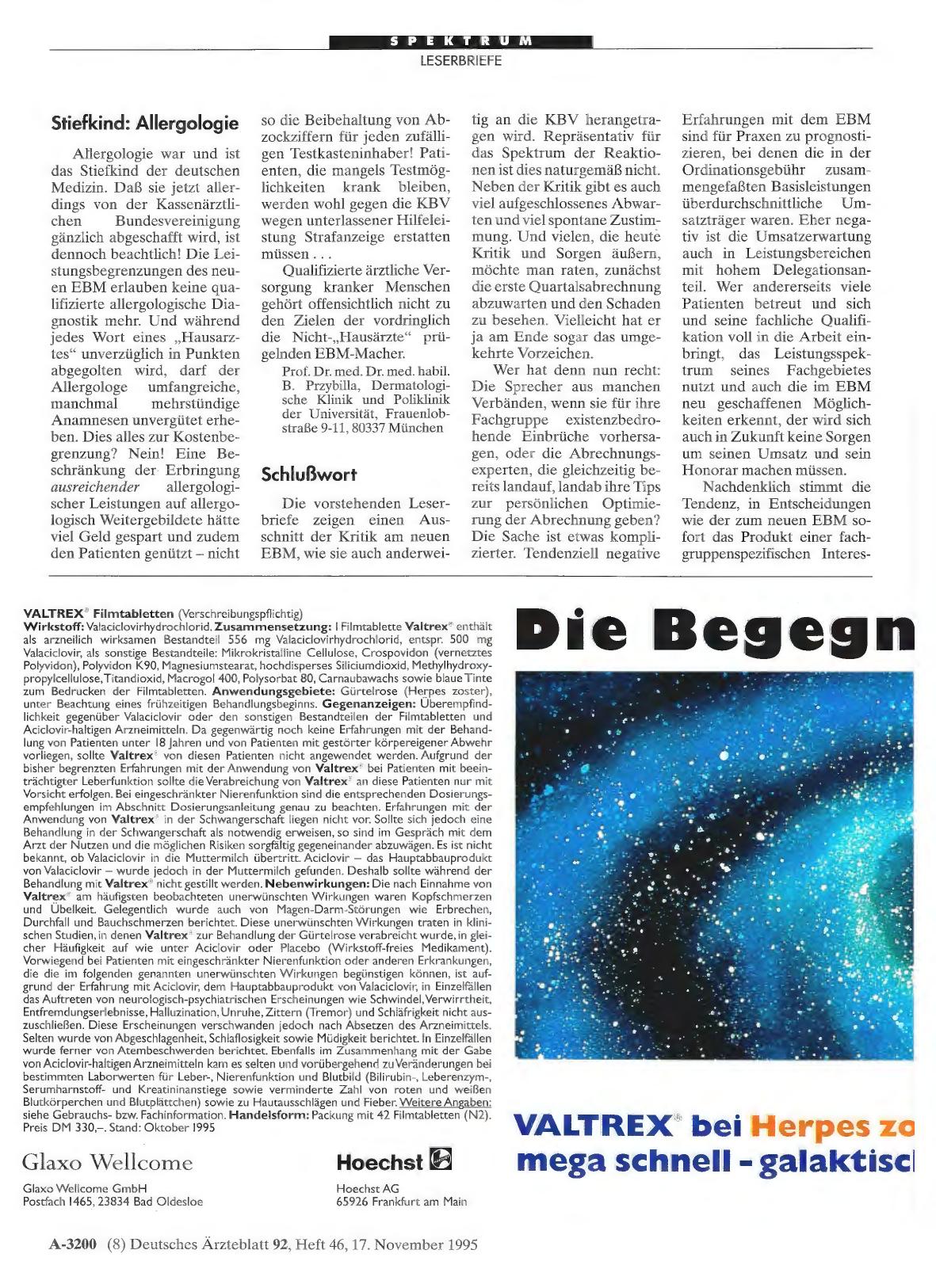 Vorschauseite 1: EBM: Stiefkind: Allergologie