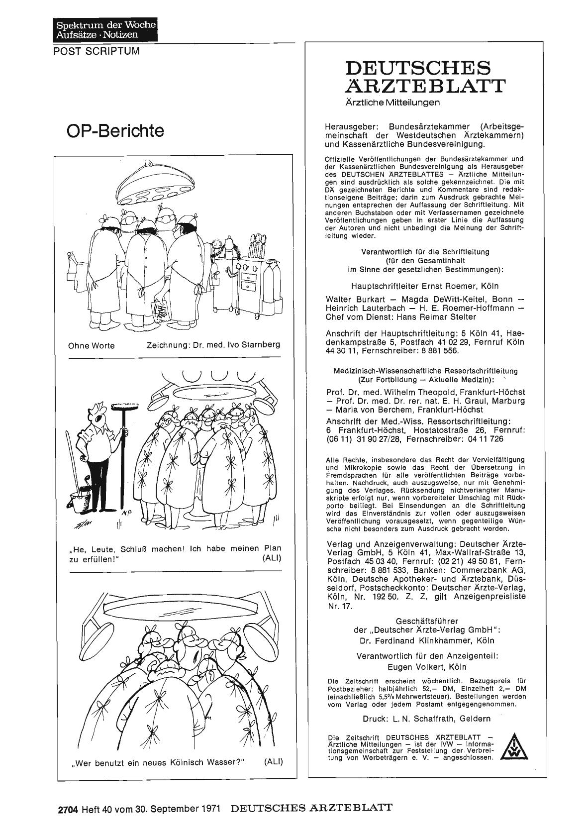 Vorschauseite 1: OP-Berichte