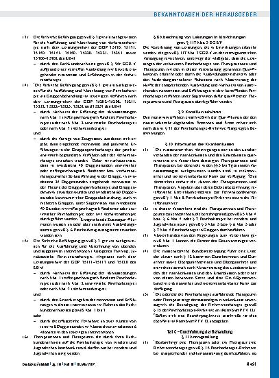 Vorschauseite 5: Vereinbarung über die Anwendung von Psychotherapie in der vertragsärztlichen Versorgung (Psychotherapie-Vereinbarung)