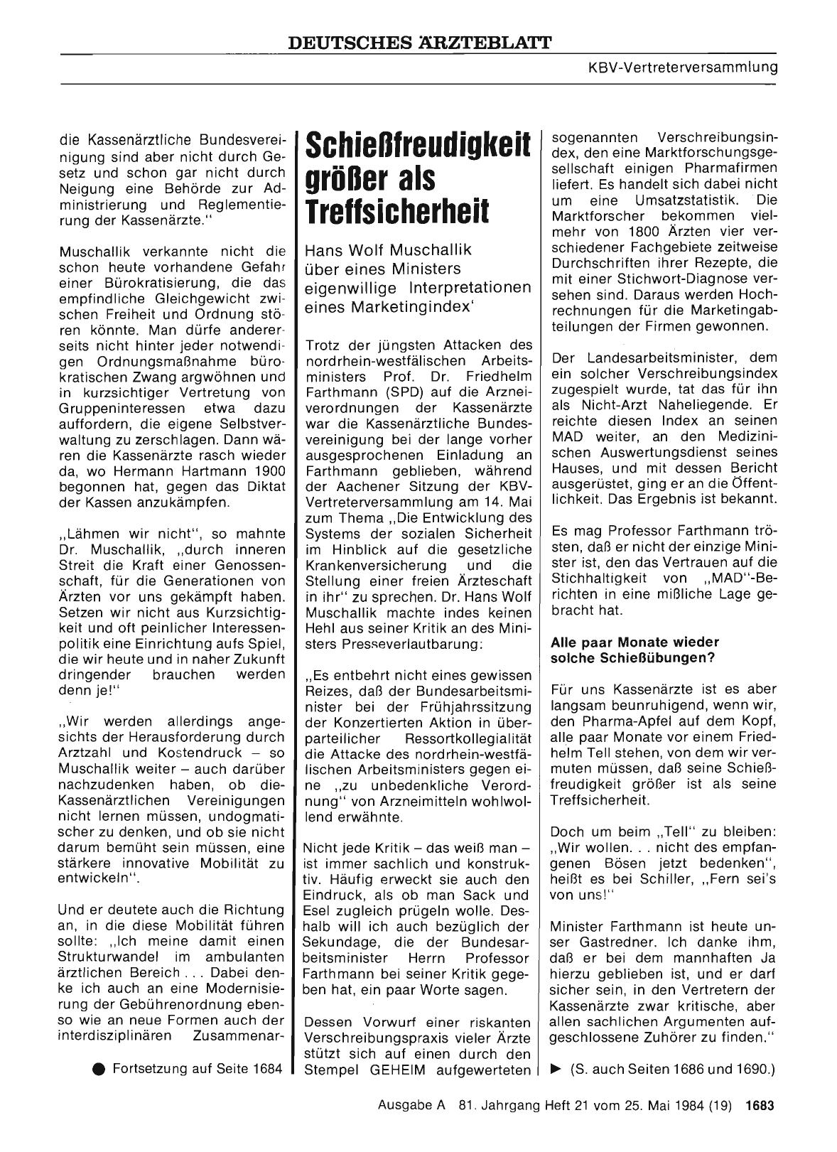 Vorschauseite 1: Schießfreudigkeit größer als Treffsicherheit