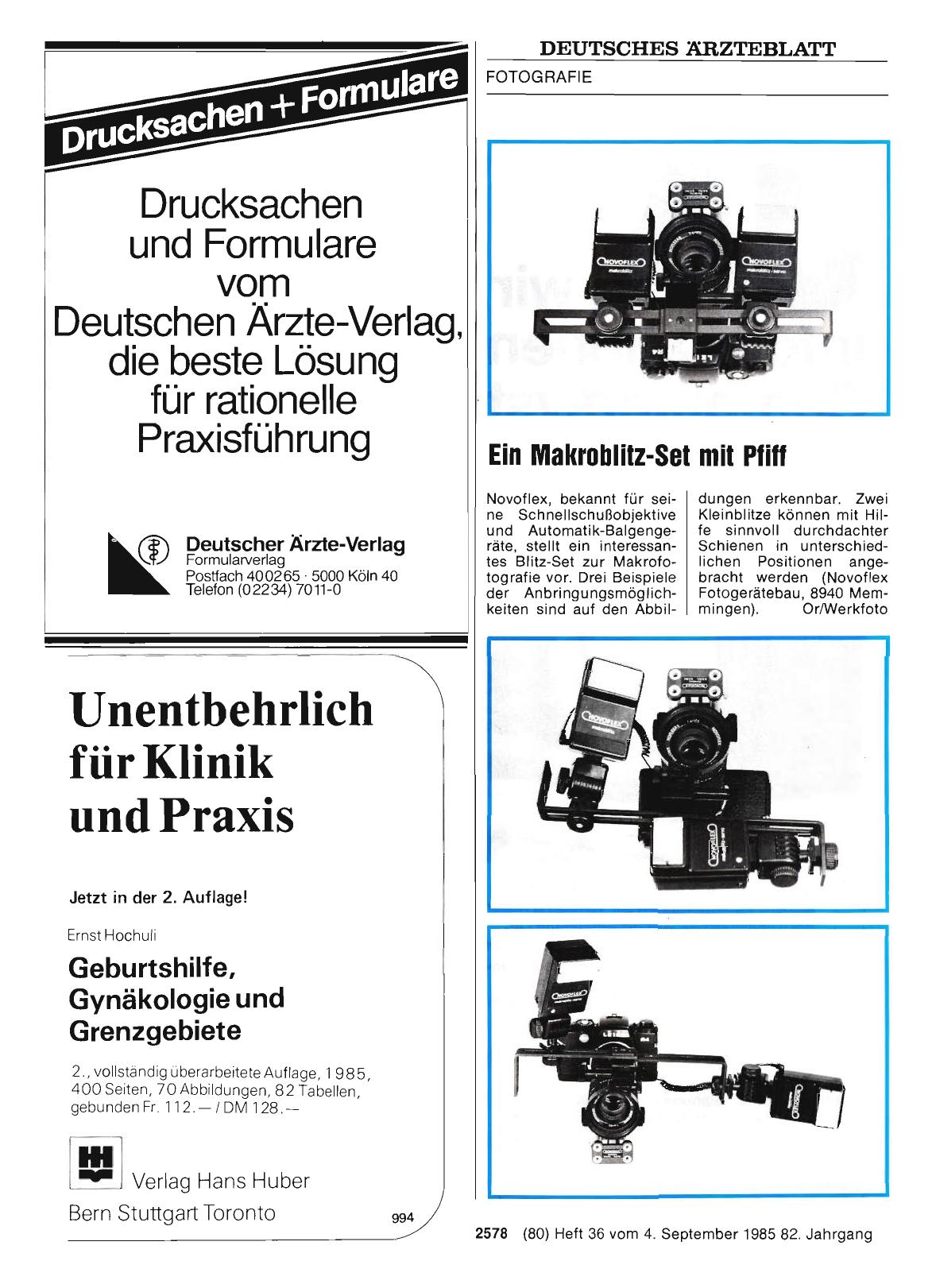 Vorschauseite 1: Ein Makroblitz-Set mit Pfiff