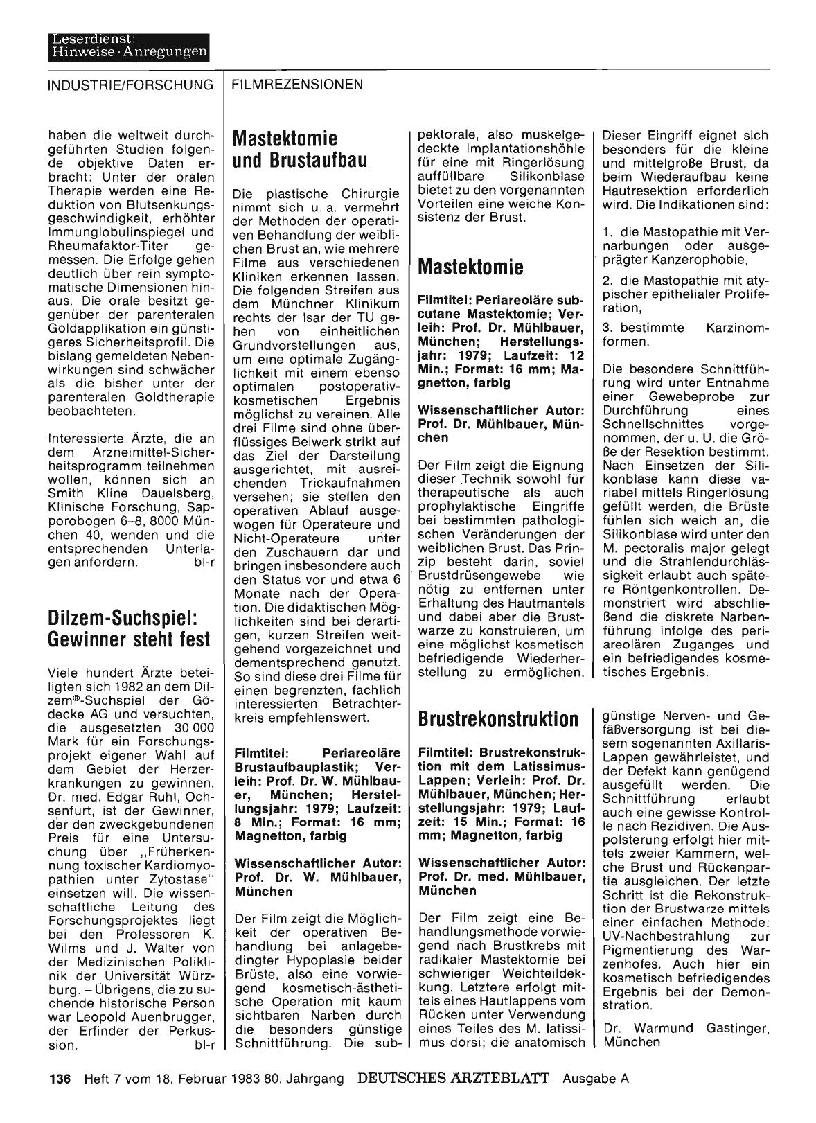 Vorschauseite 1: Dilzem-Suchspiel: Gewinner steht fest