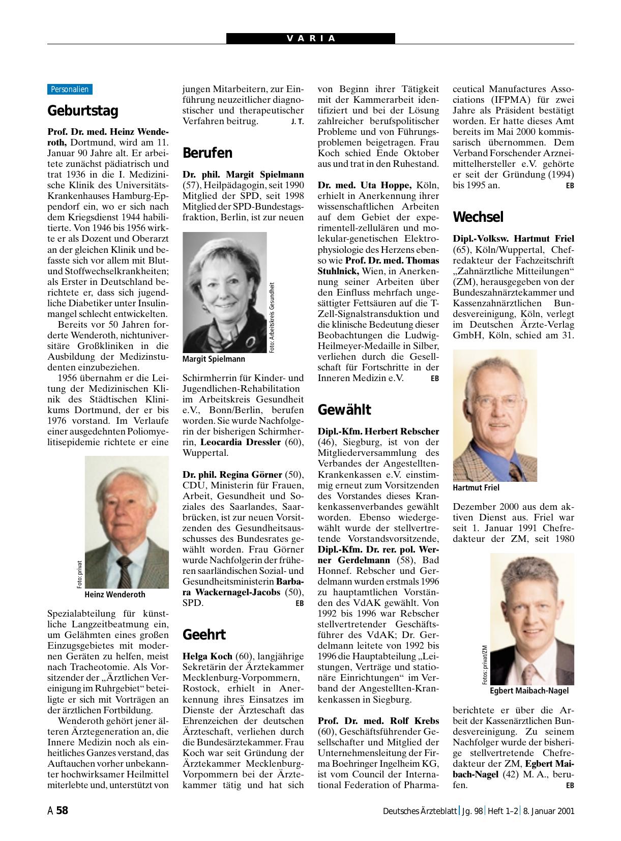 Vorschauseite 1: Geehrt