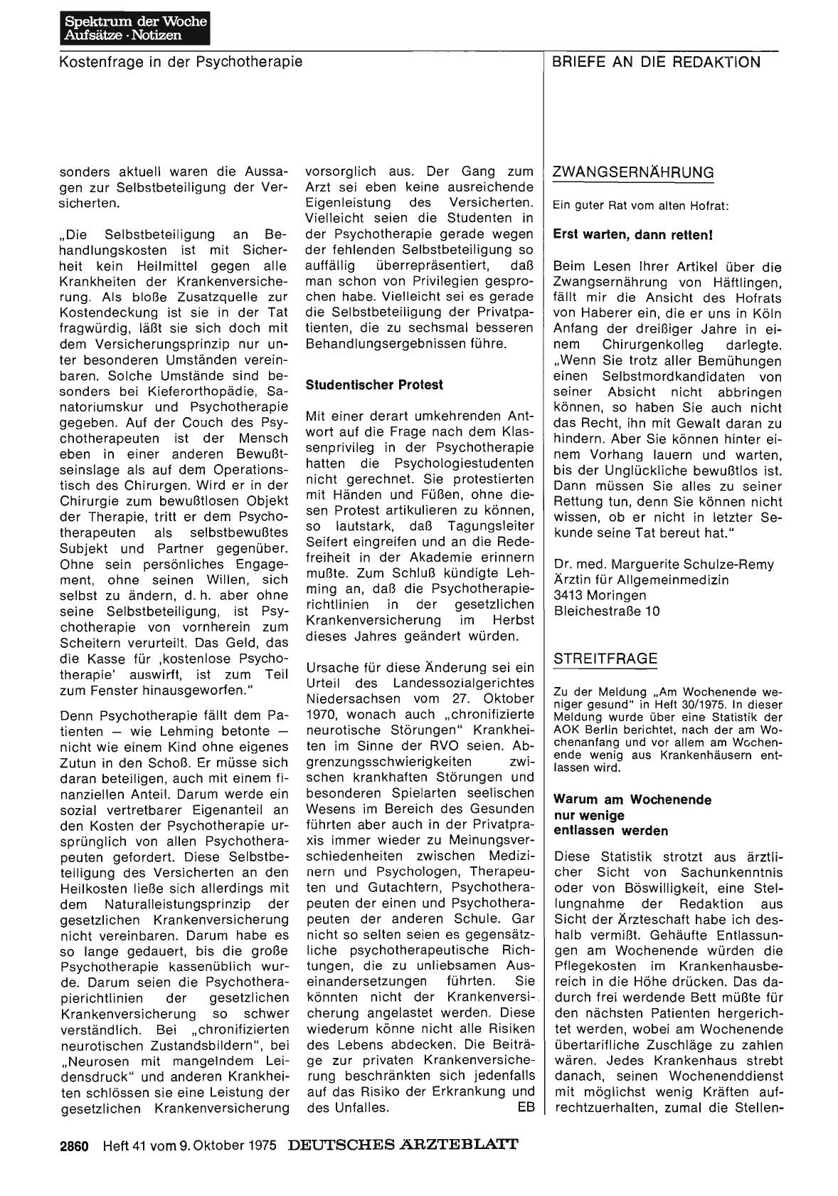 Vorschauseite 1: ZWANGSERNÄHRUNG: Erst warten, dann retten!