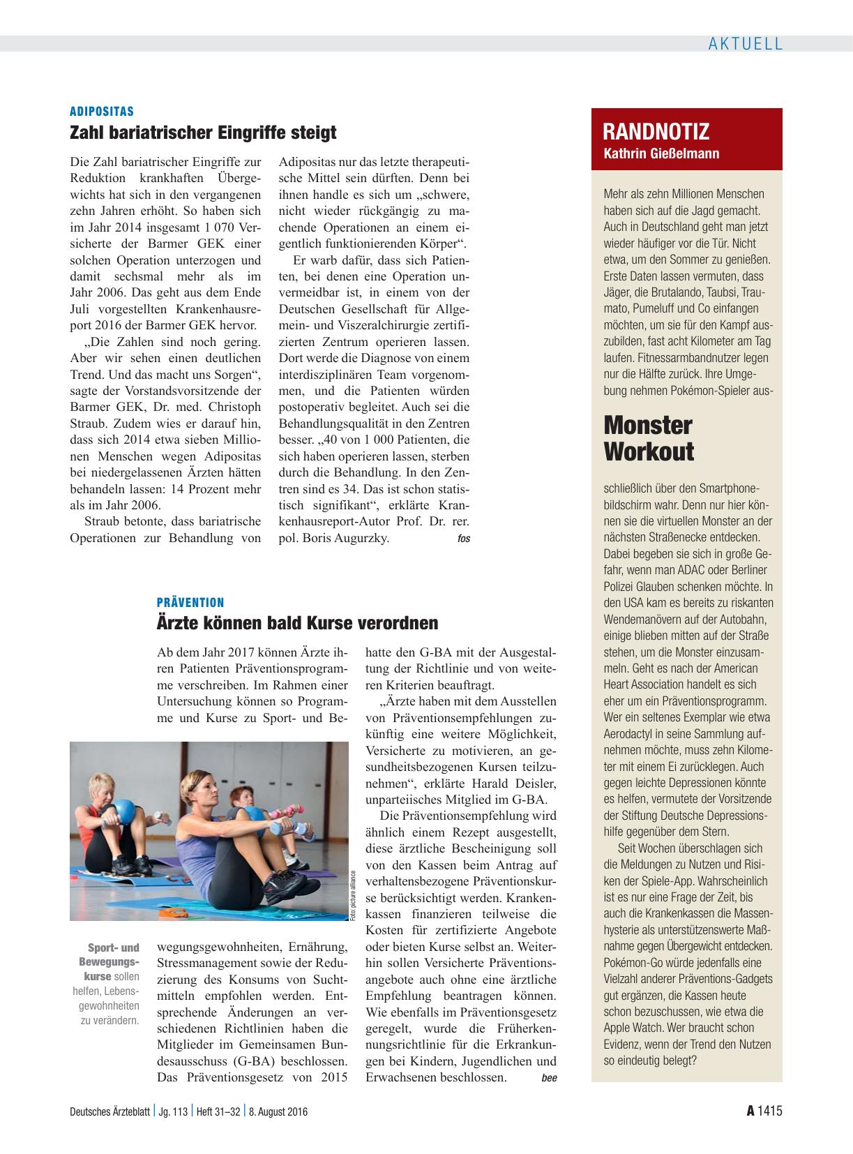 Vorschauseite 1: Randnotiz: Monster Workout