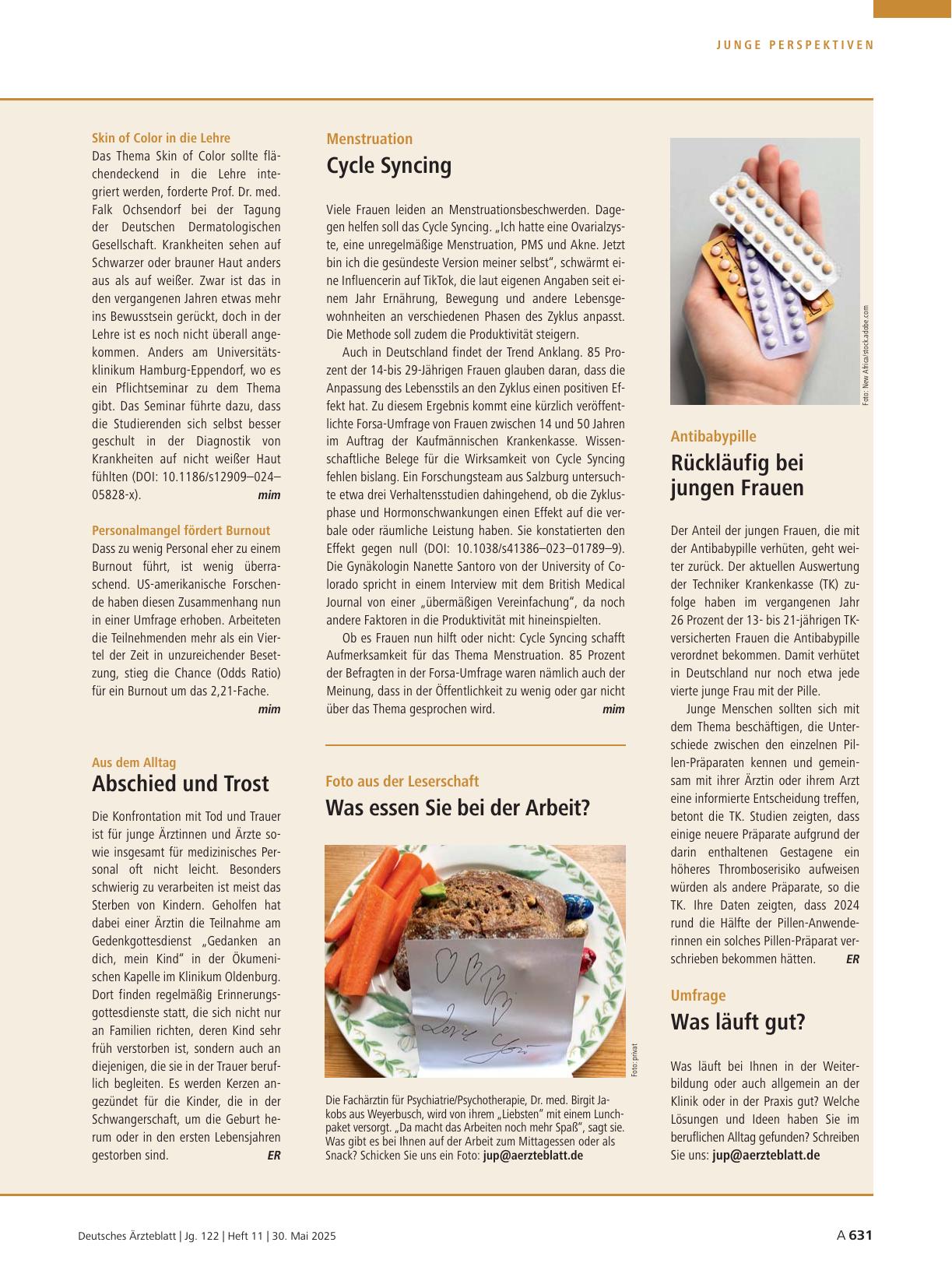 Vorschauseite 1: Menstruation: Cycle Syncing