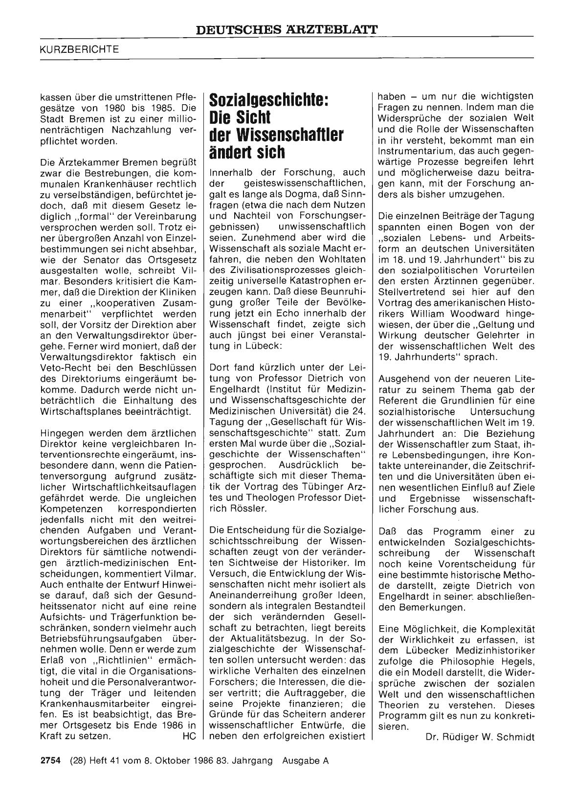 Vorschauseite 1: Sozialgeschichte: Die Sicht der Wissenschaftler ändert sich
