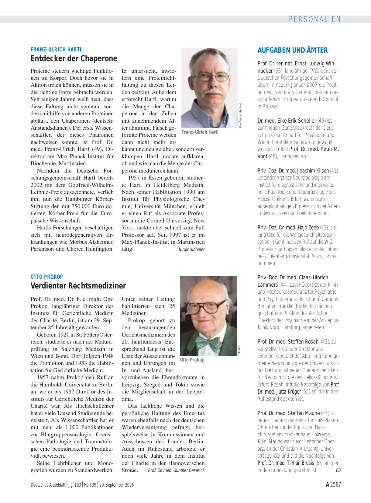 Vorschauseite 1: Aufgaben und Ämter