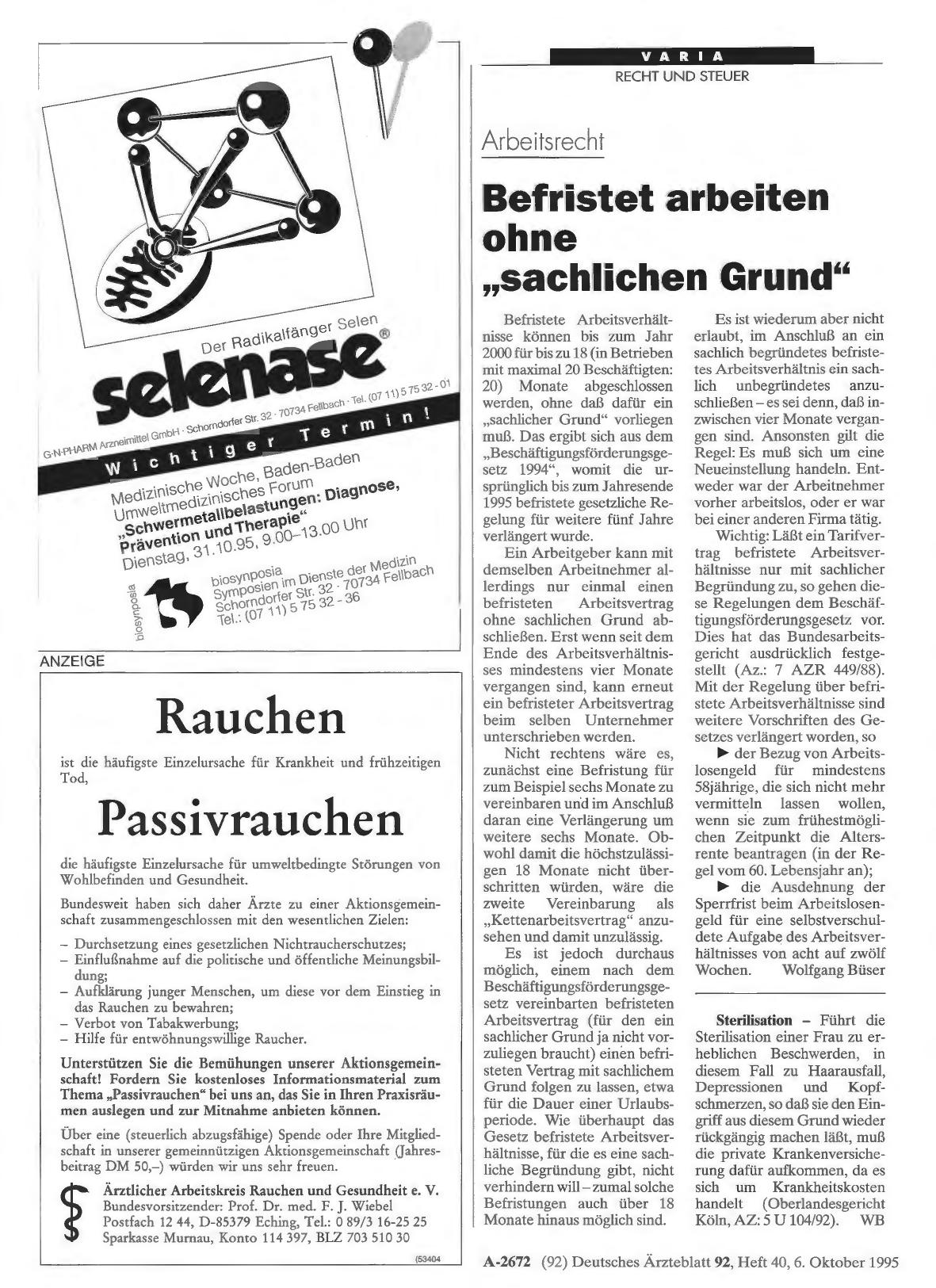 Vorschauseite 1: Sterilisation