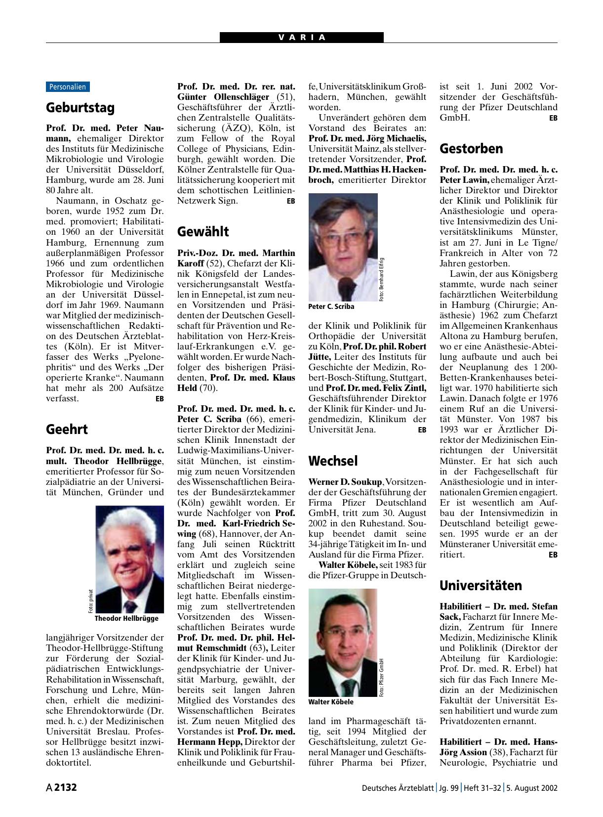 Vorschauseite 1: Gestorben